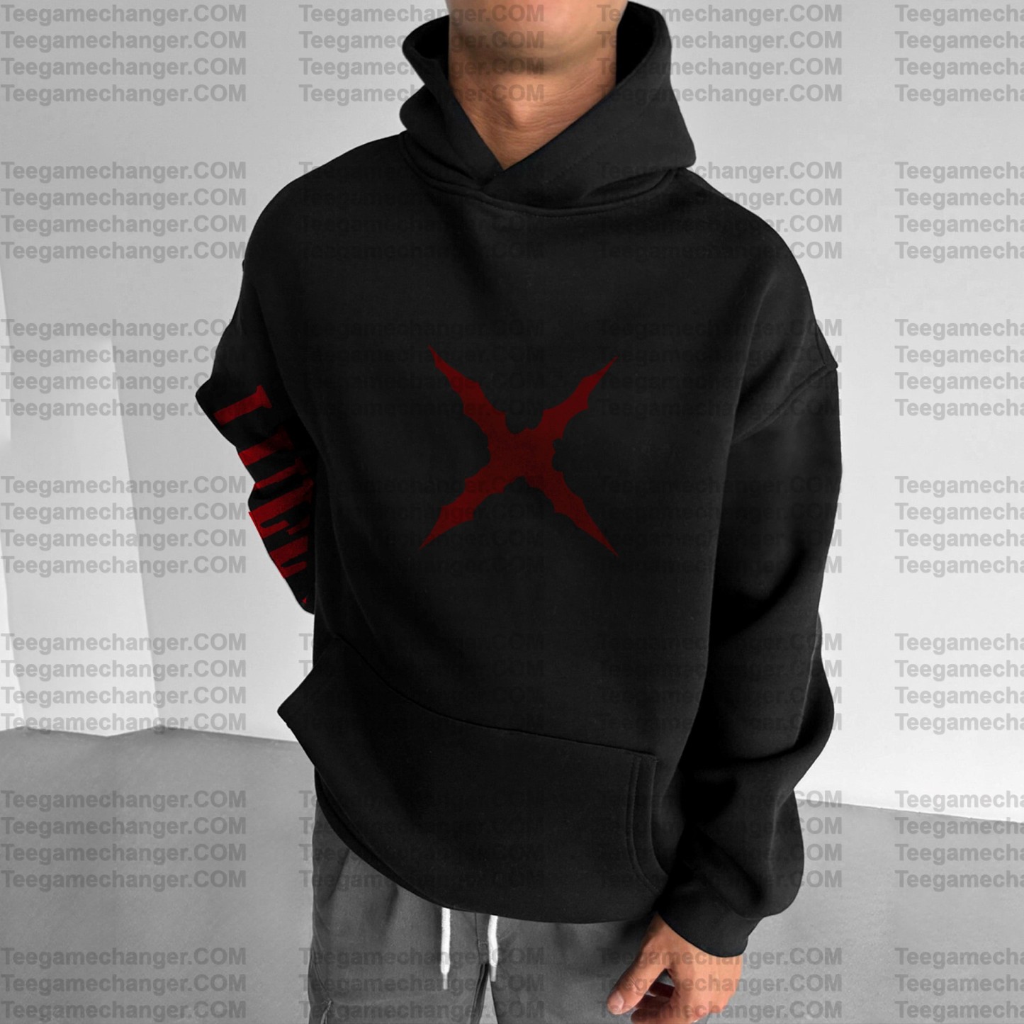 Unisex Anime Print  Casual Oversized Hoodie