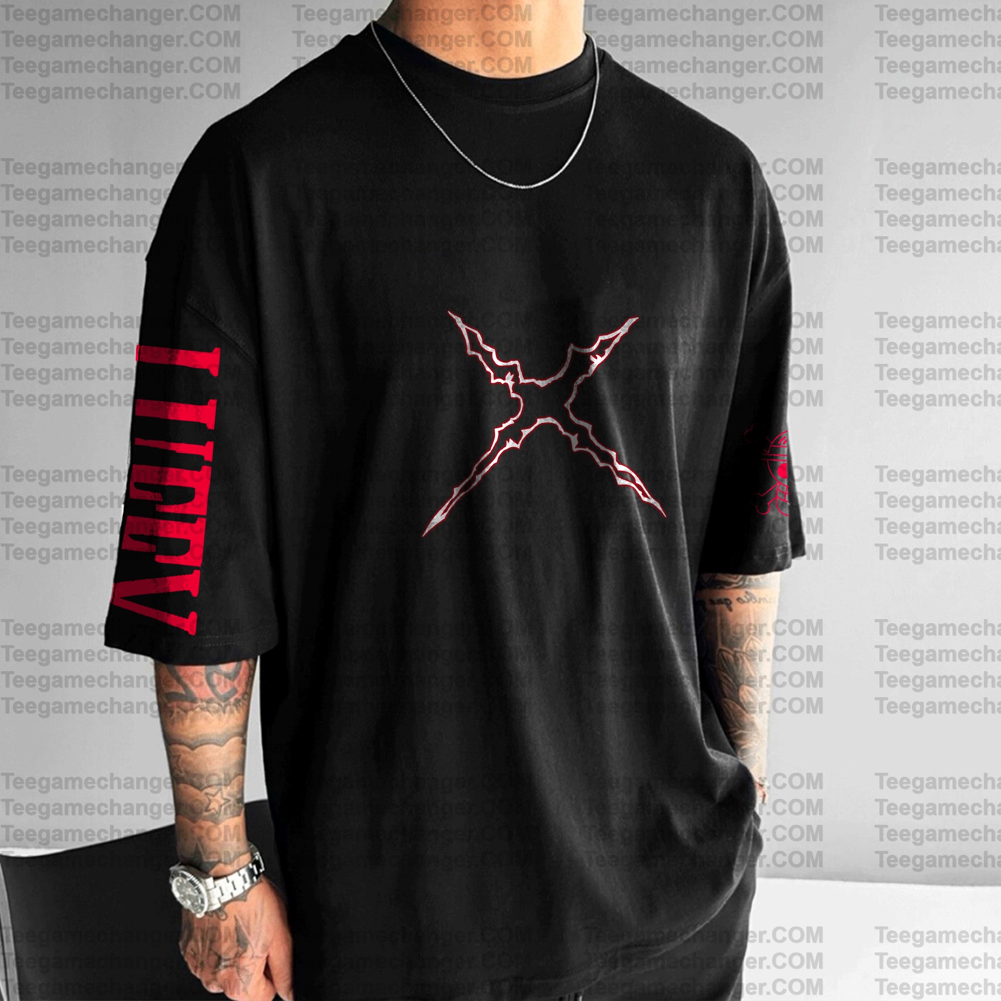 Unisex Anime Series Casual T-shirt