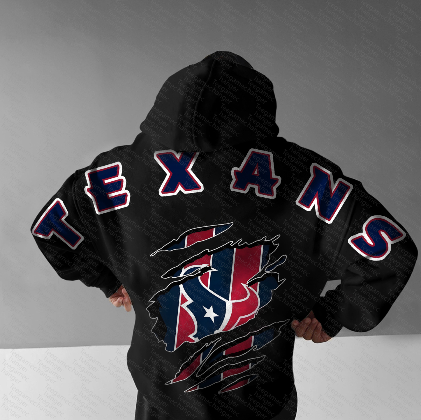 Unisex "NFL" Graphic Streetwear Vintage Plush Hoodie