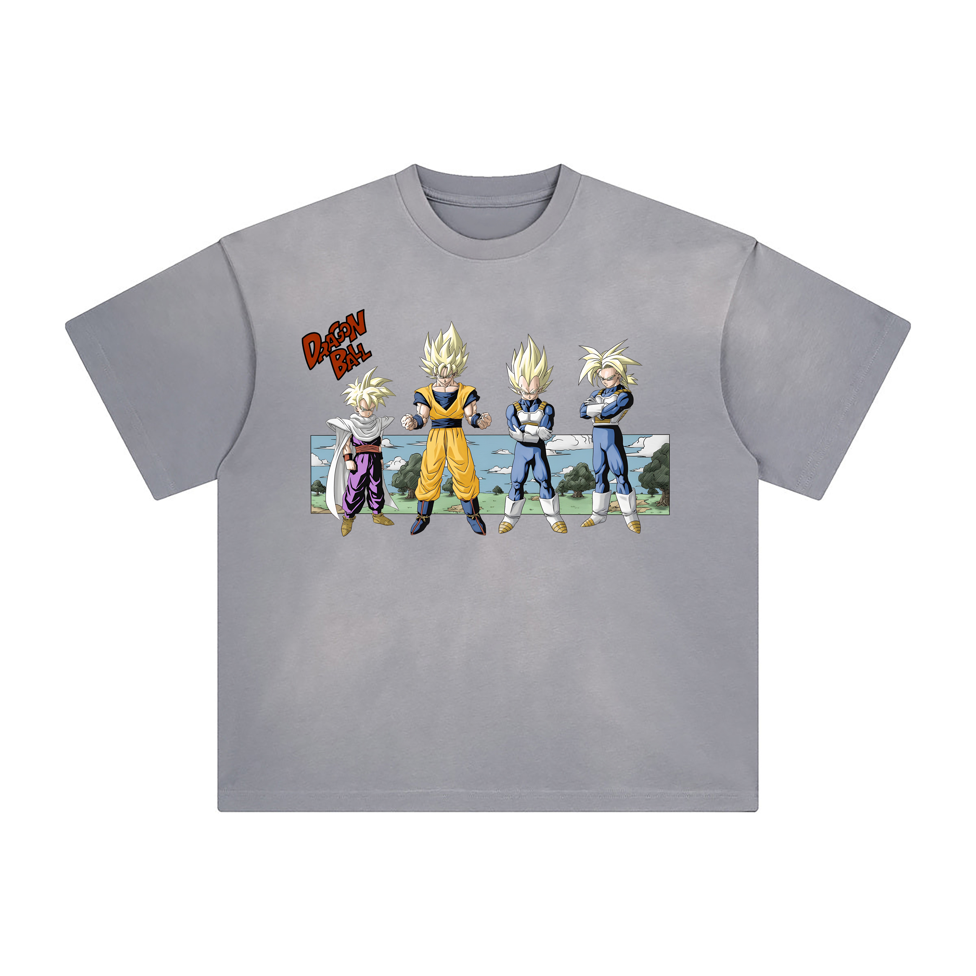Unisex Fit Washed T-Shirt  Dragon Ball TEE