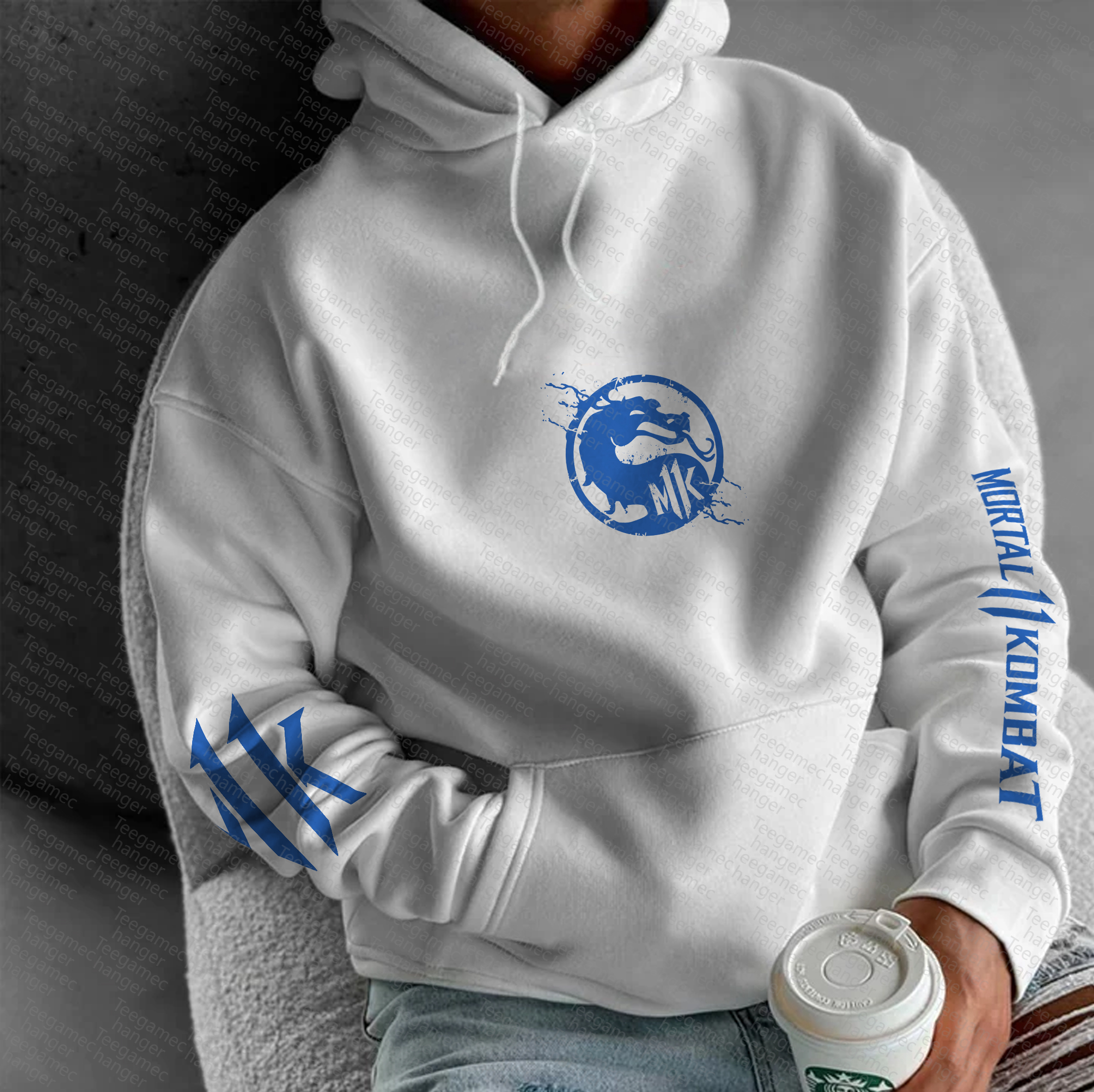 Unisex “Mortal Kombat”  Graphic Streetwear Vintage Hoodie