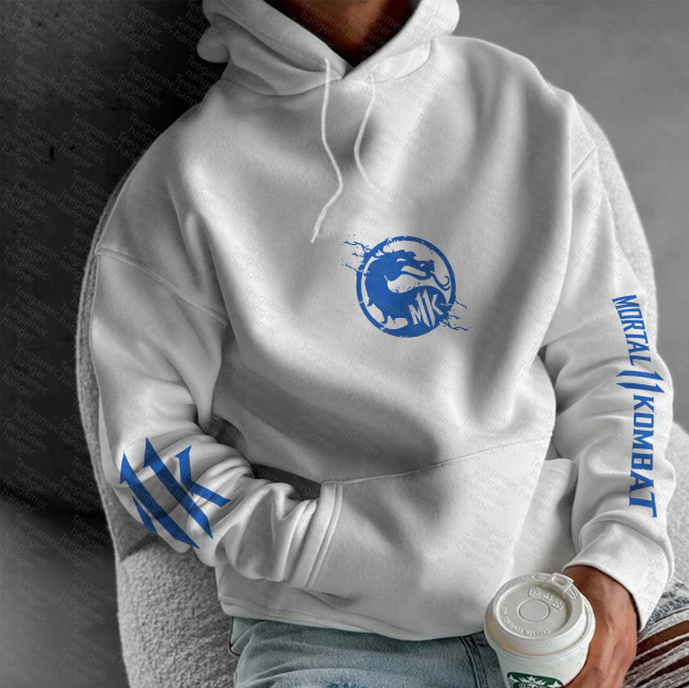 Unisex “Mortal Kombat”  Graphic Streetwear Vintage Hoodie