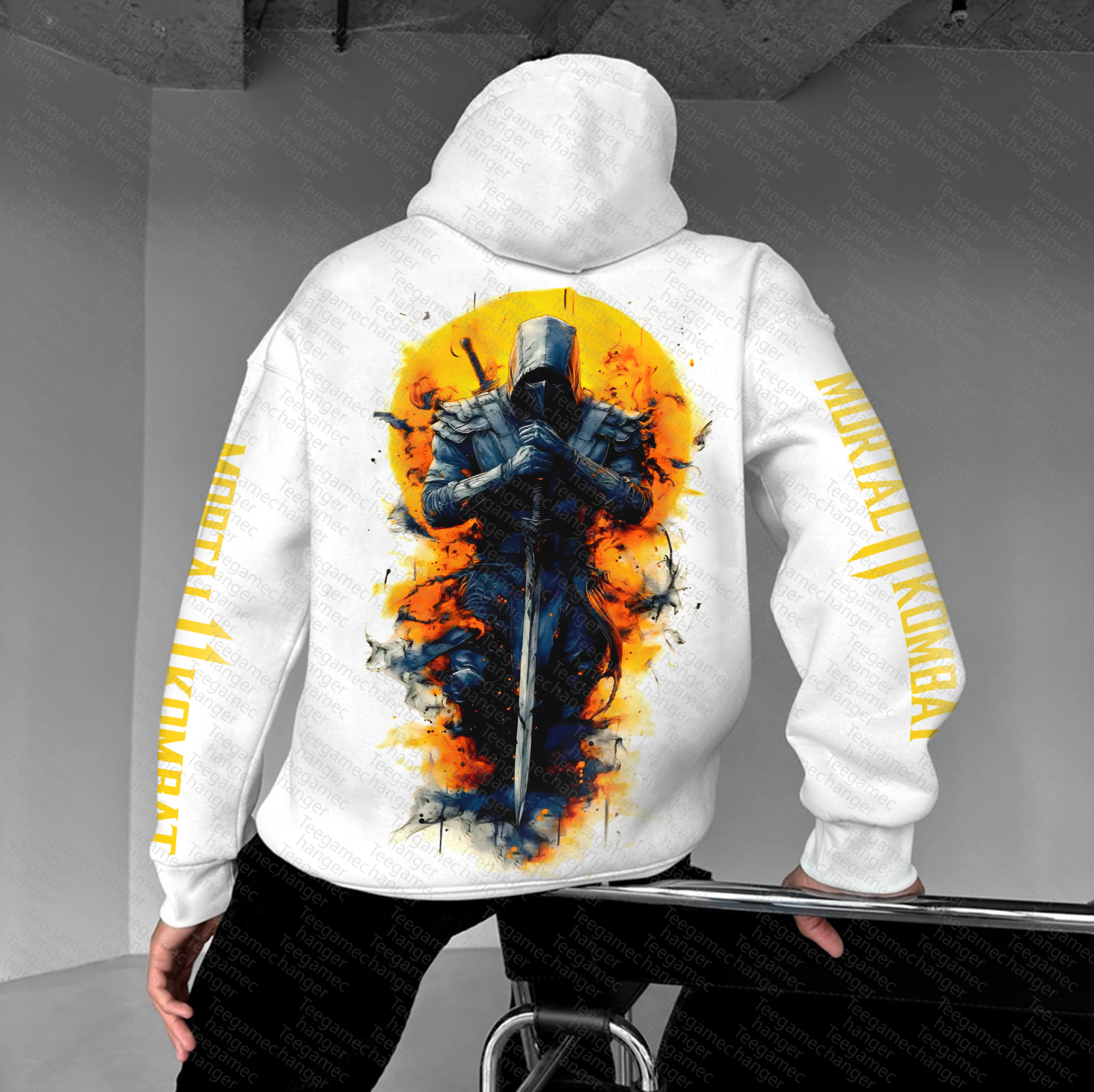 Unisex “Mortal Kombat” Anime Graphic Streetwear Vintage Hoodie