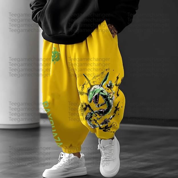 Unisex Anime Inspired Vintage Pants丨Pokémon