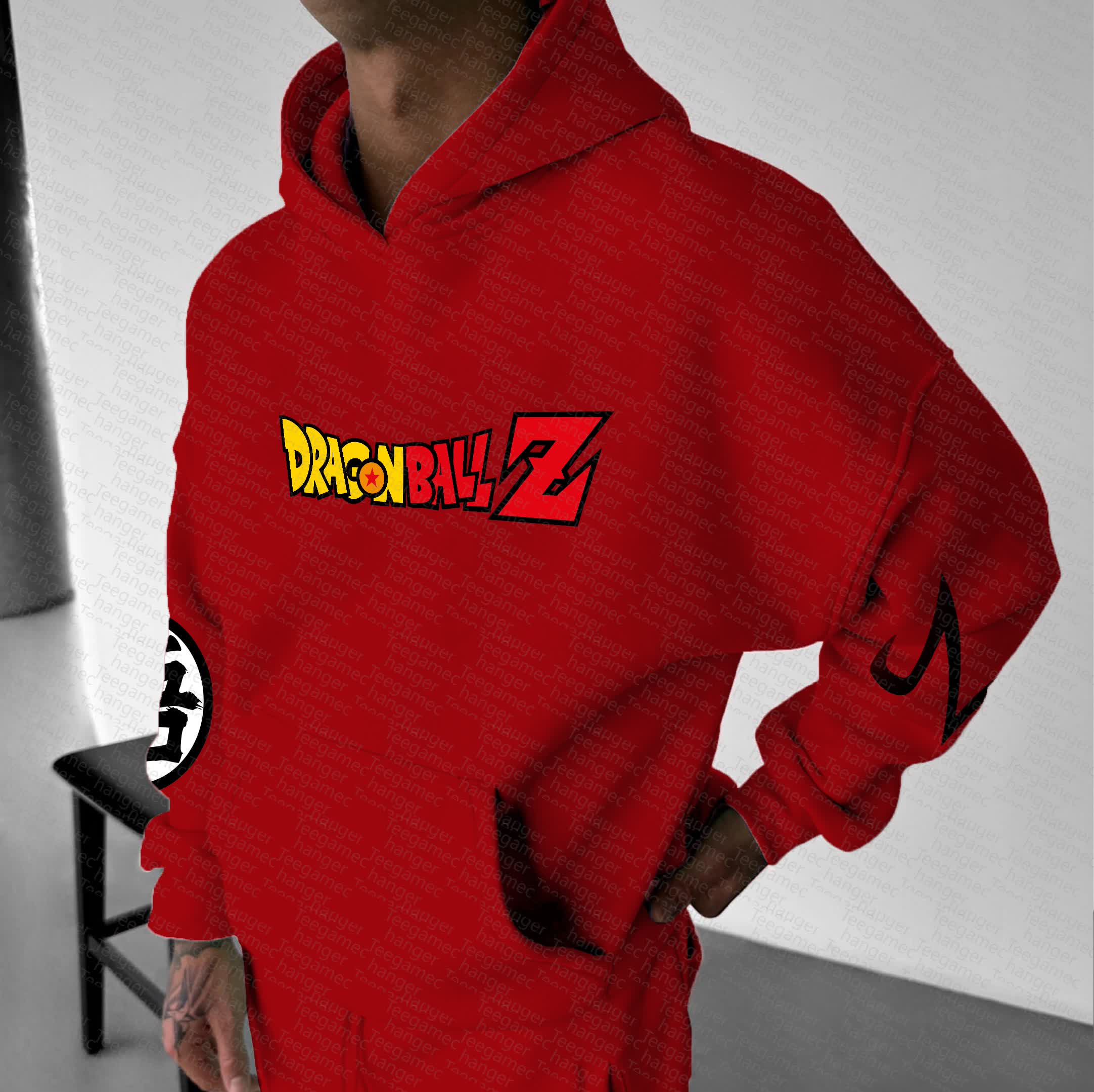 Unisex “Dragonball” Anime Graphic Streetwear Vintage Hoodie
