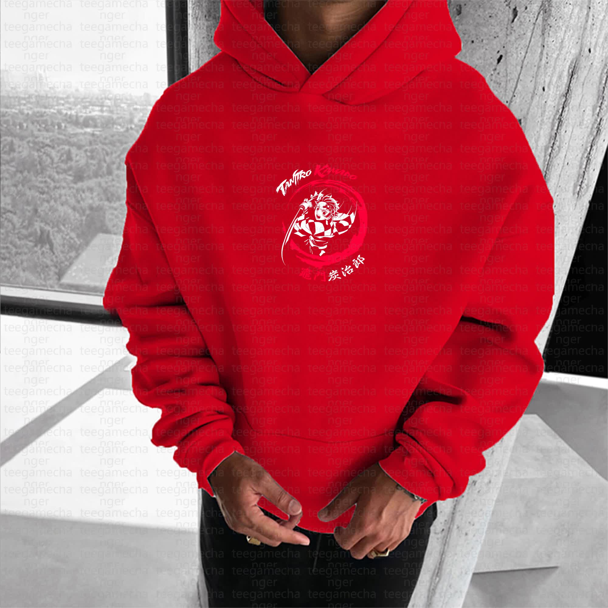 Unisex Anime Graphic Streetwear Vintage Hoodie丨Demon Slayer