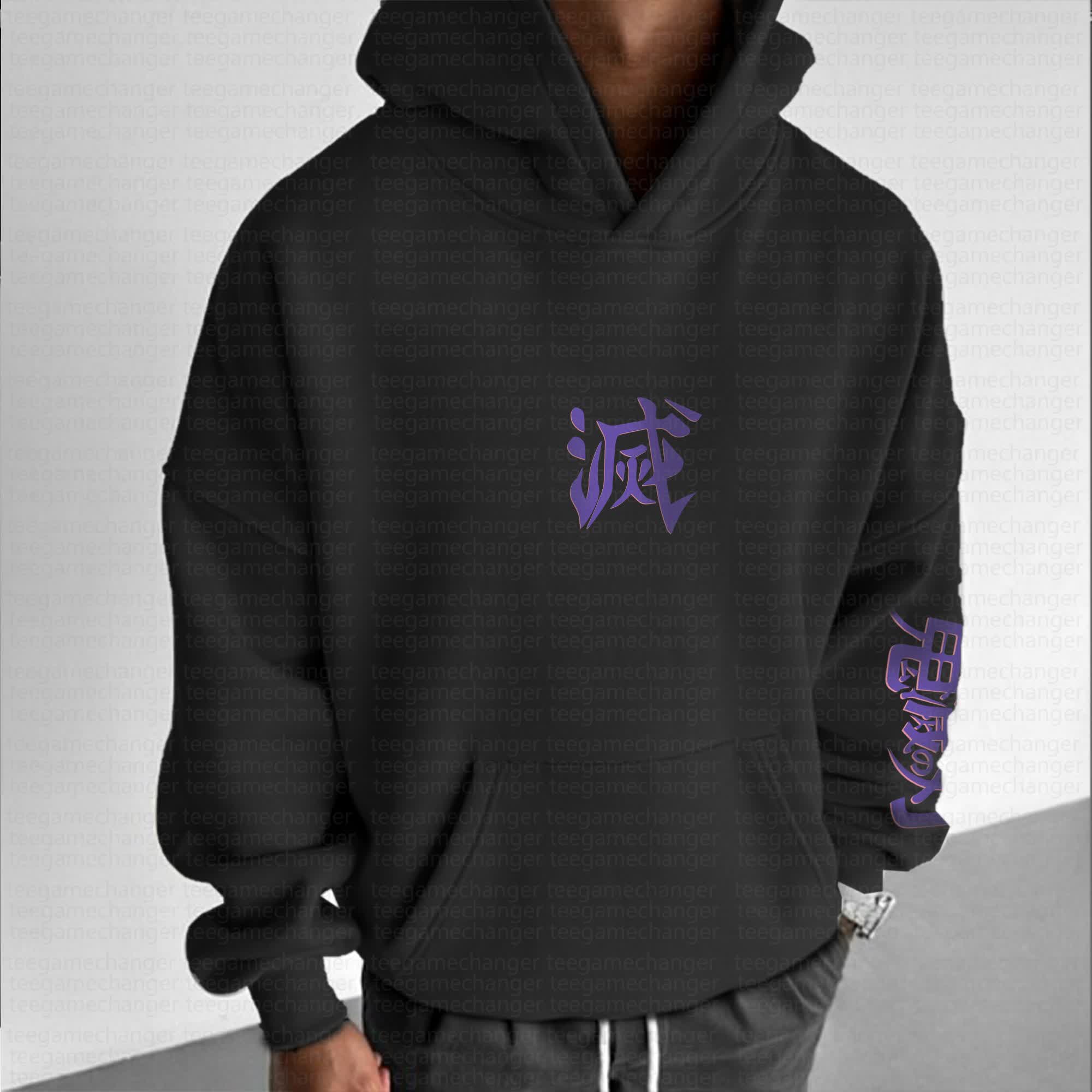 Unisex Anime Graphic Streetwear Vintage Hoodie丨Demon Slayer