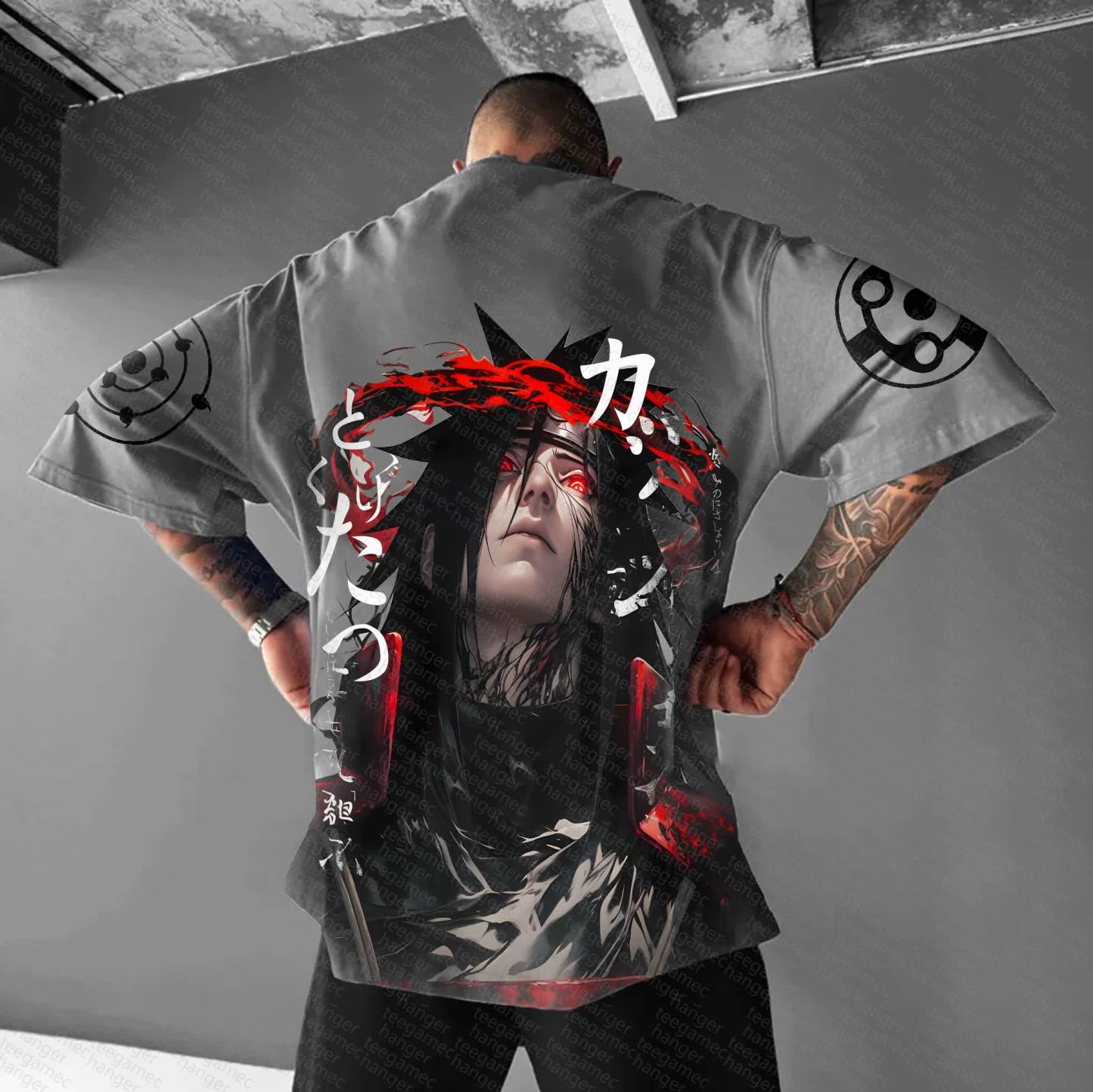 Unisex Anime Inspired Vintage T-Shirt