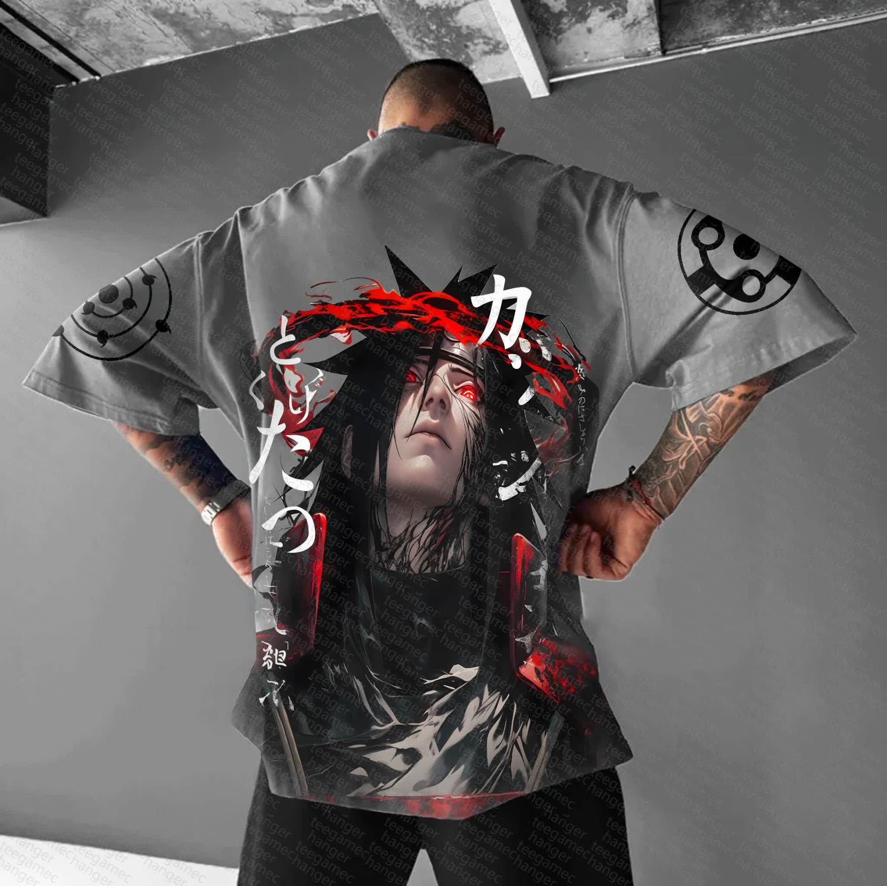 Unisex Anime Inspired Vintage T-Shirt