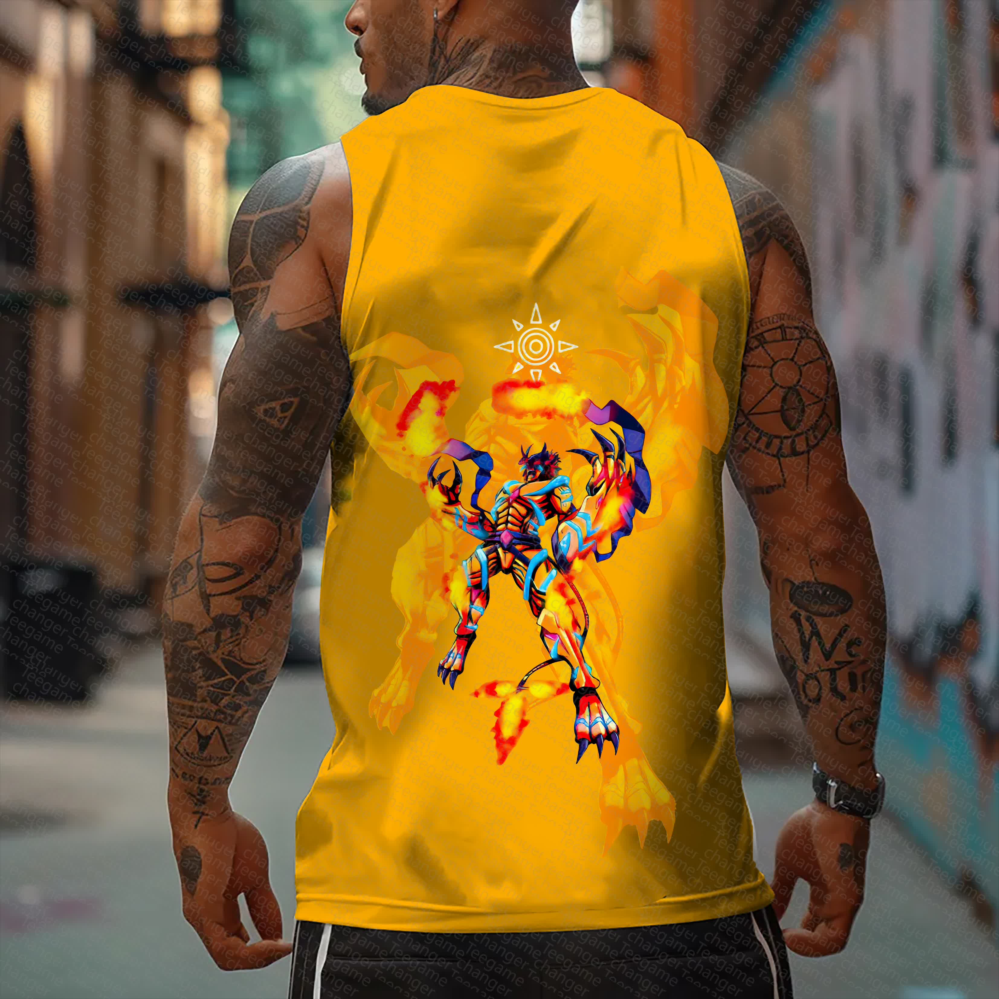 Unisex  “Digimon” Casual Anime  Tank Top