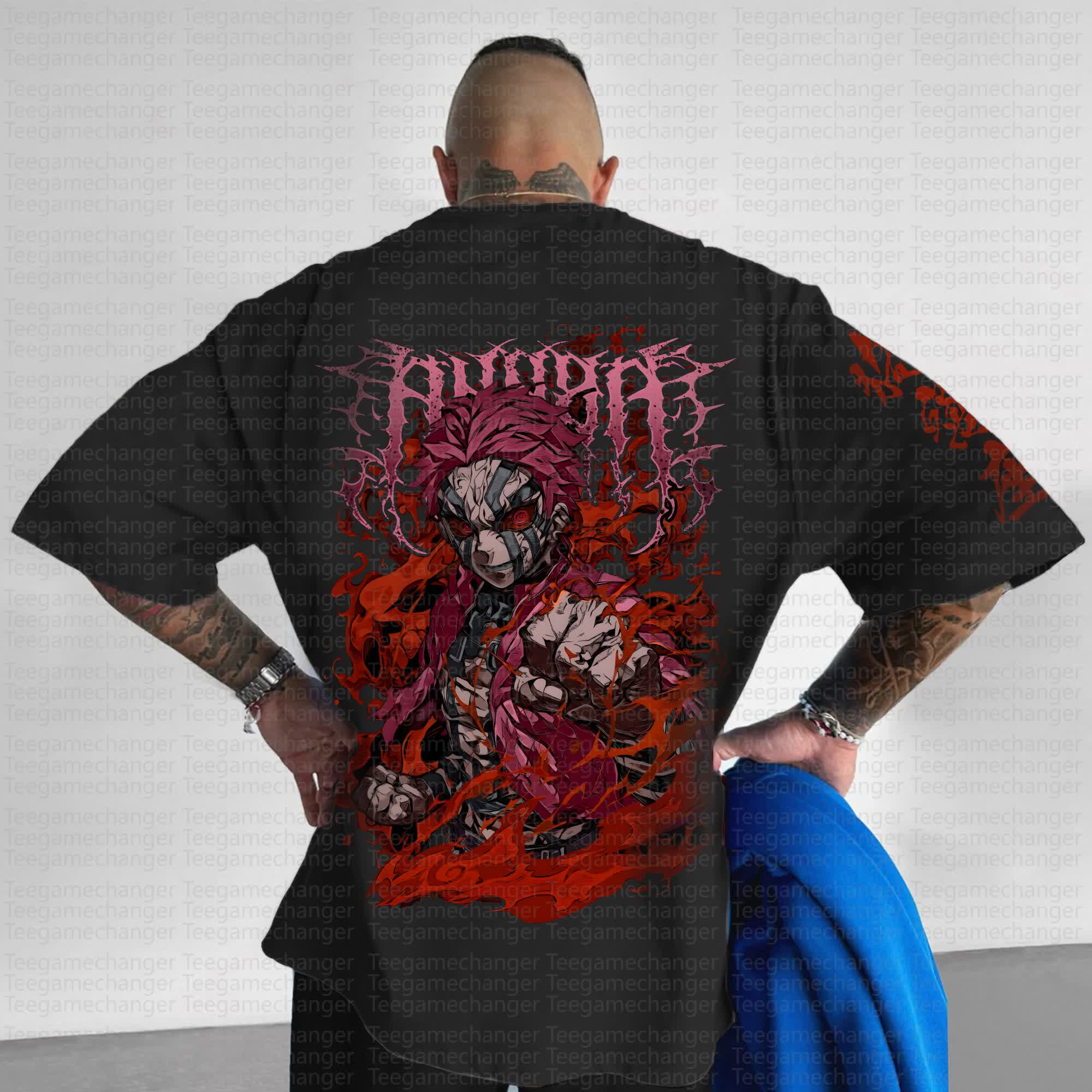 Unisex Anime Inspired Vintage T-Shirt丨Demon Slayer