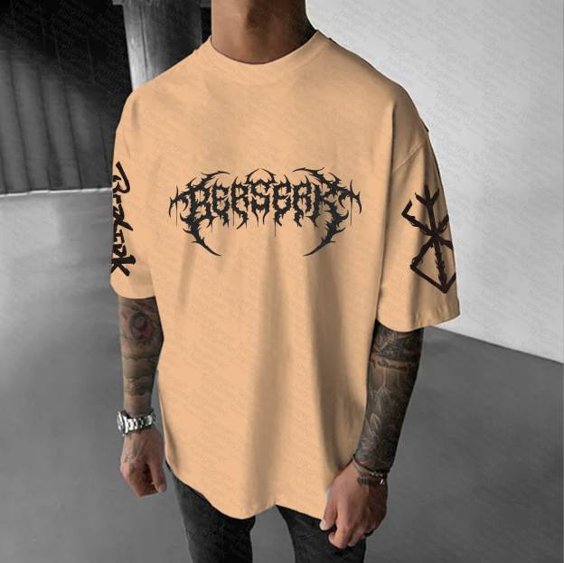 Unisex  "Berserk" Anime Inspired Vintage T-Shirt