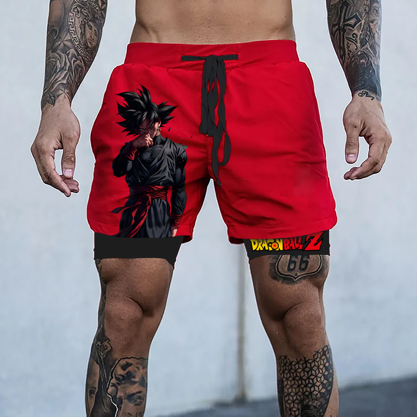 Unisex Casual Anime Streetwear Shorts 