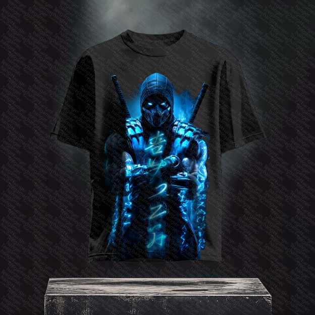 Unisex  Inspired Vintage  T-Shirt丨 Mortal Kombat