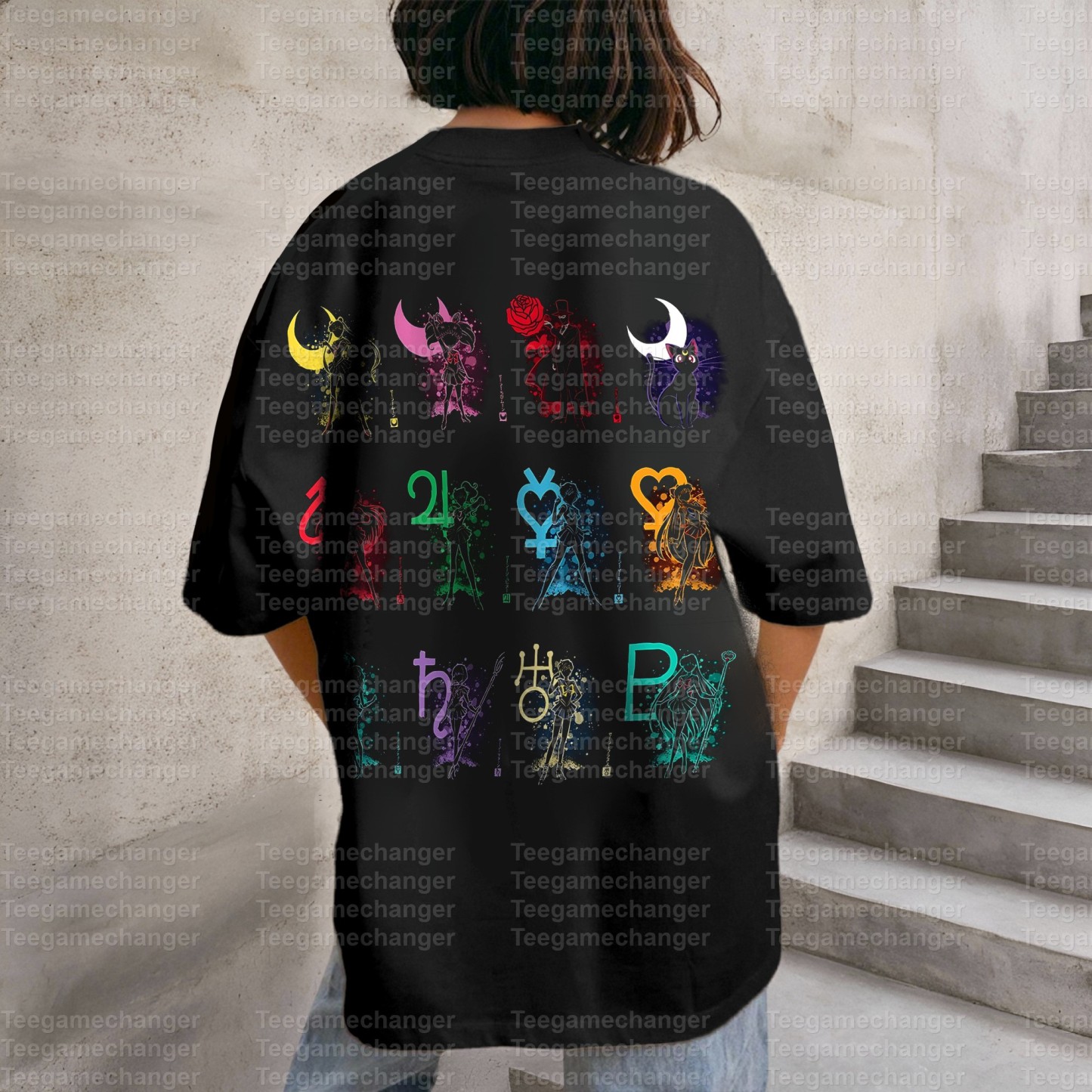 Unisex Anime Inspired Vintage T-Shirt