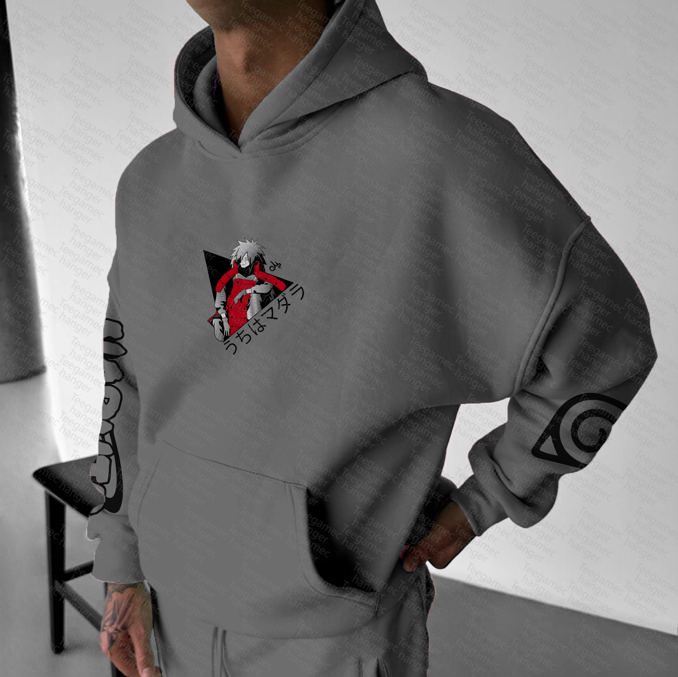 Unisex   Anime Graphic Streetwear Vintage Hoodie