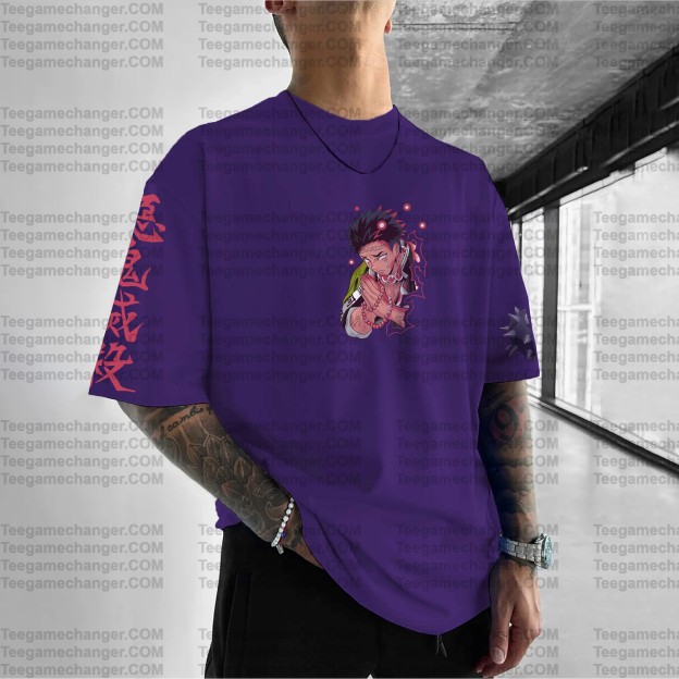 Unisex Anime Inspired Vintage T-Shirt| KNY