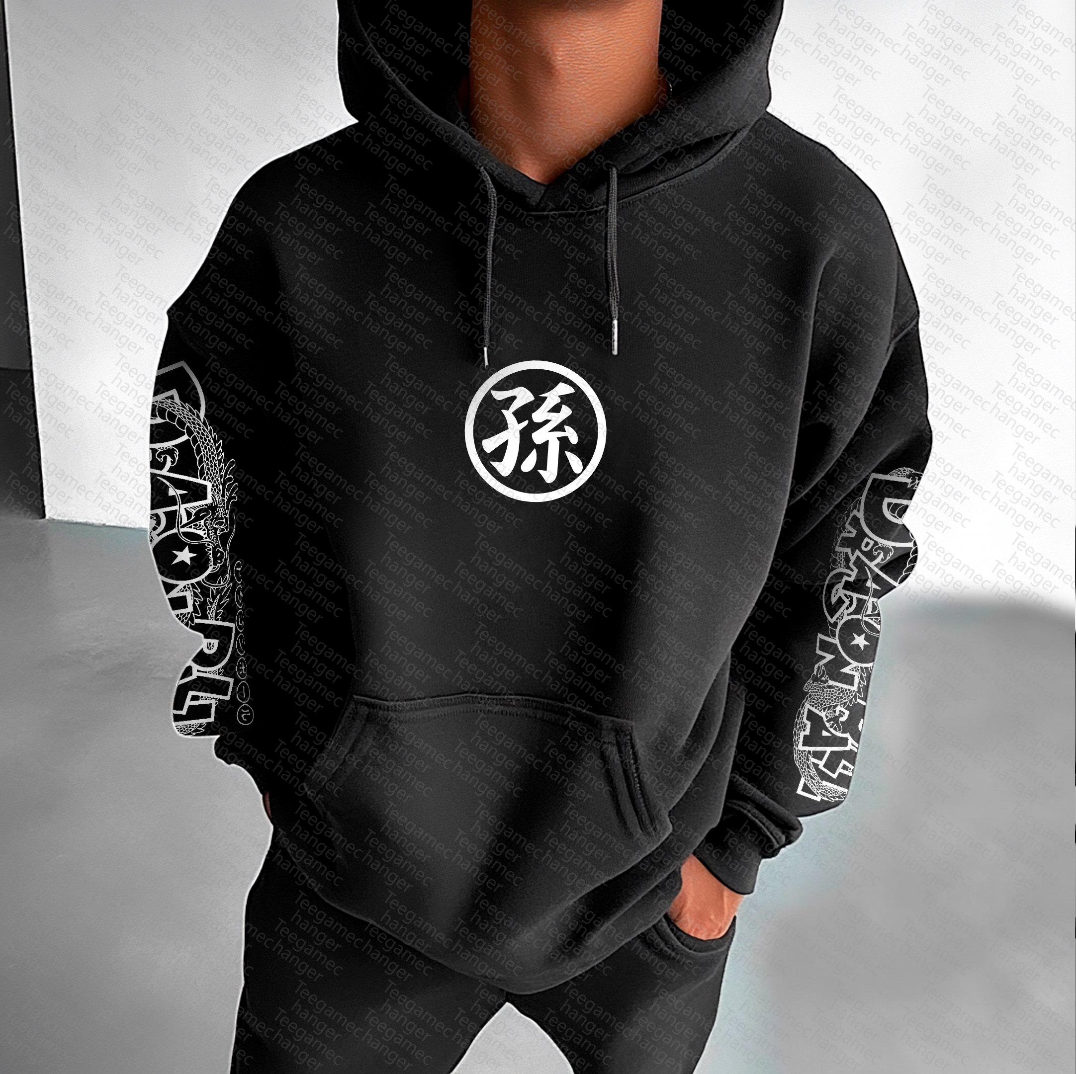 Unisex Graphic Streetwear Vintage Plush Hoodie