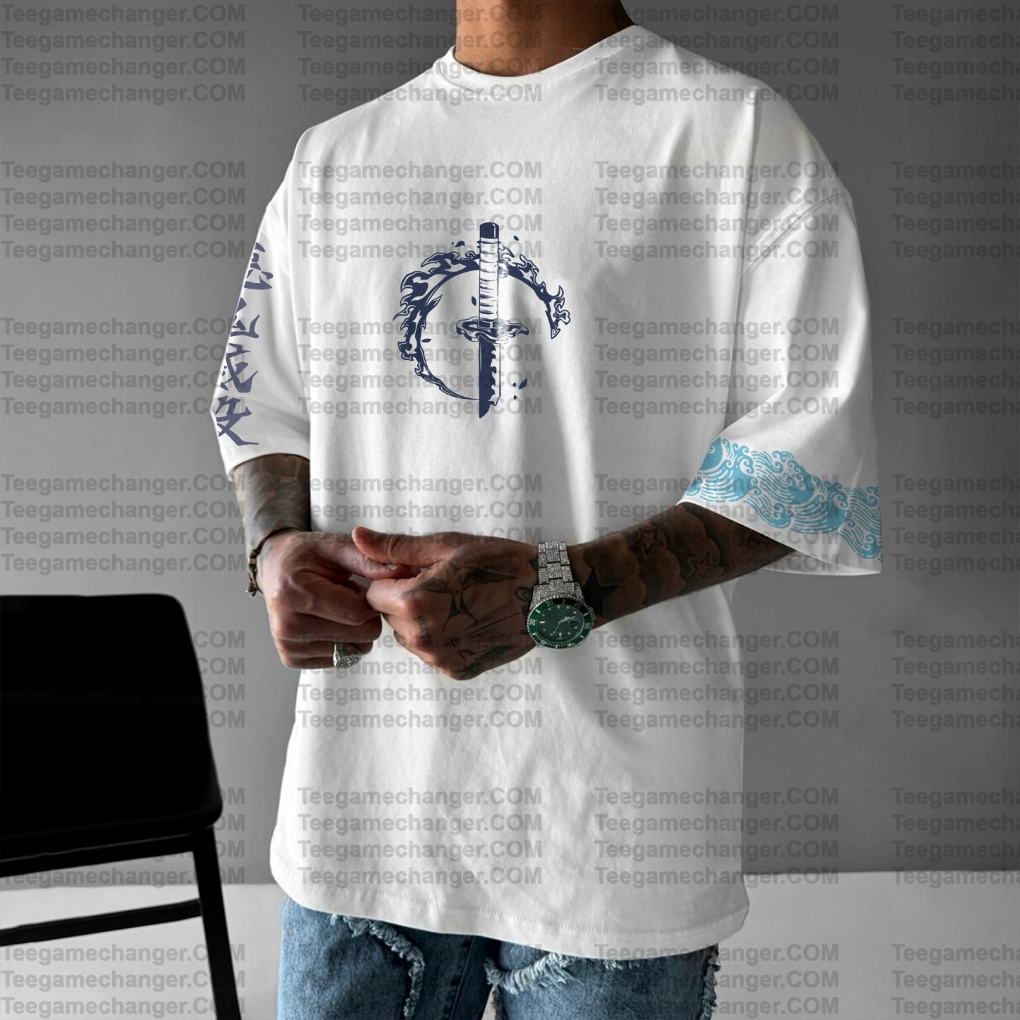 Unisex Anime Inspired Vintage T-Shirt| KNY