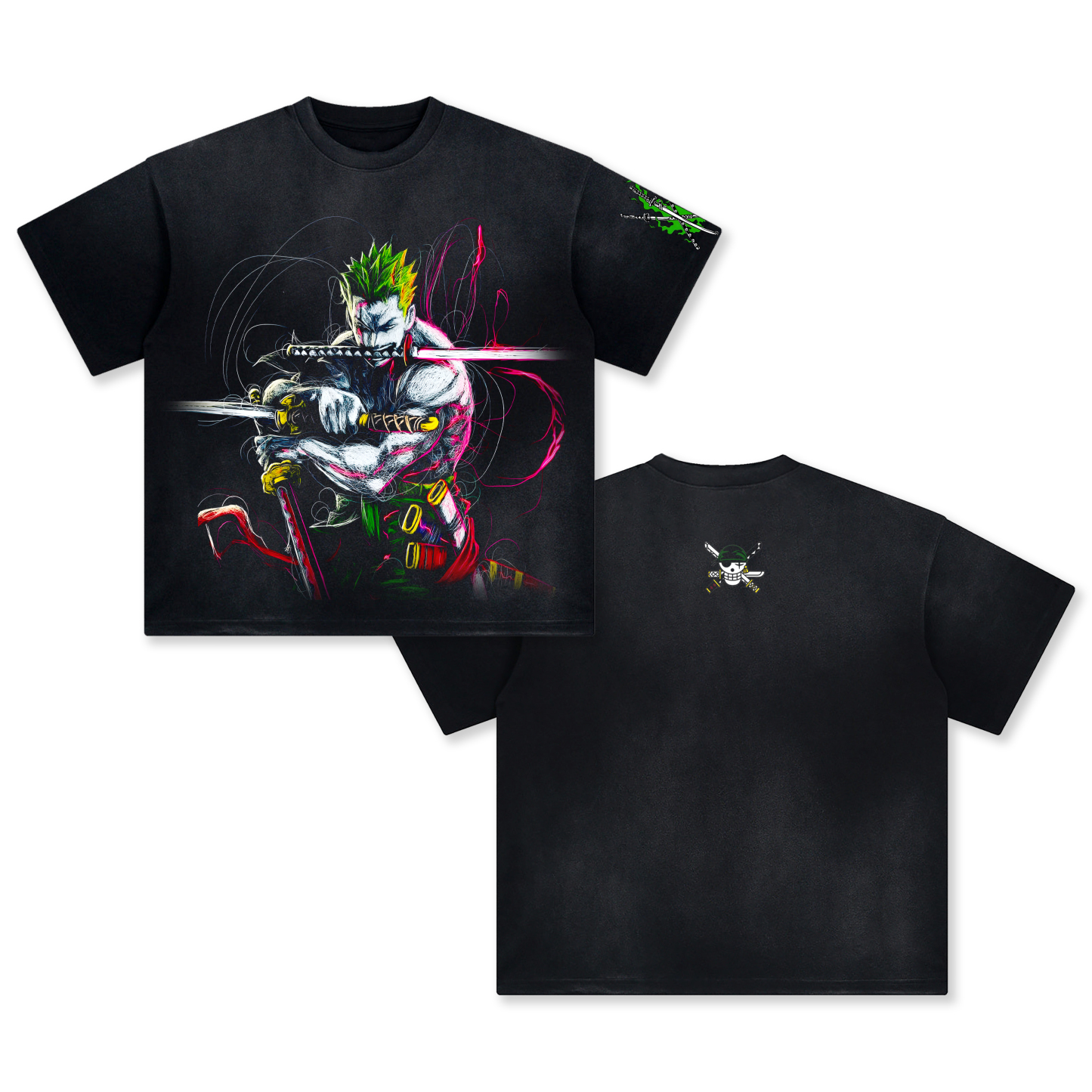 Unisex Fit Vintage T-Shirt丨One Piece