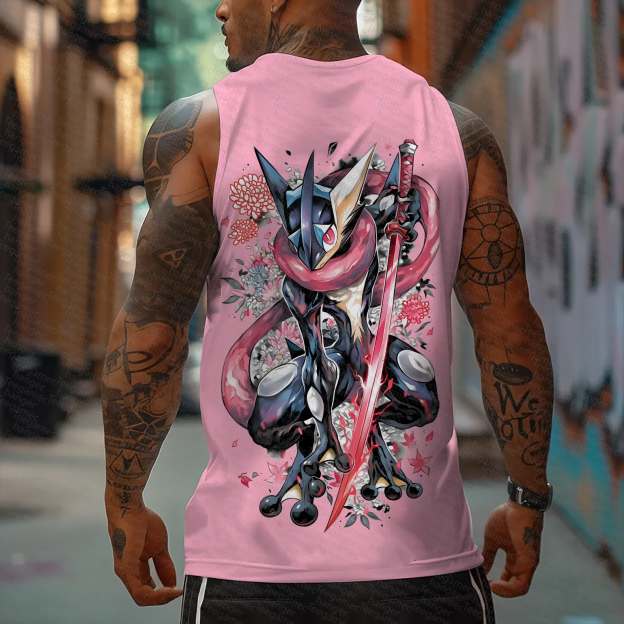 Unisex  “Pokémon” Casual Anime  Tank Top