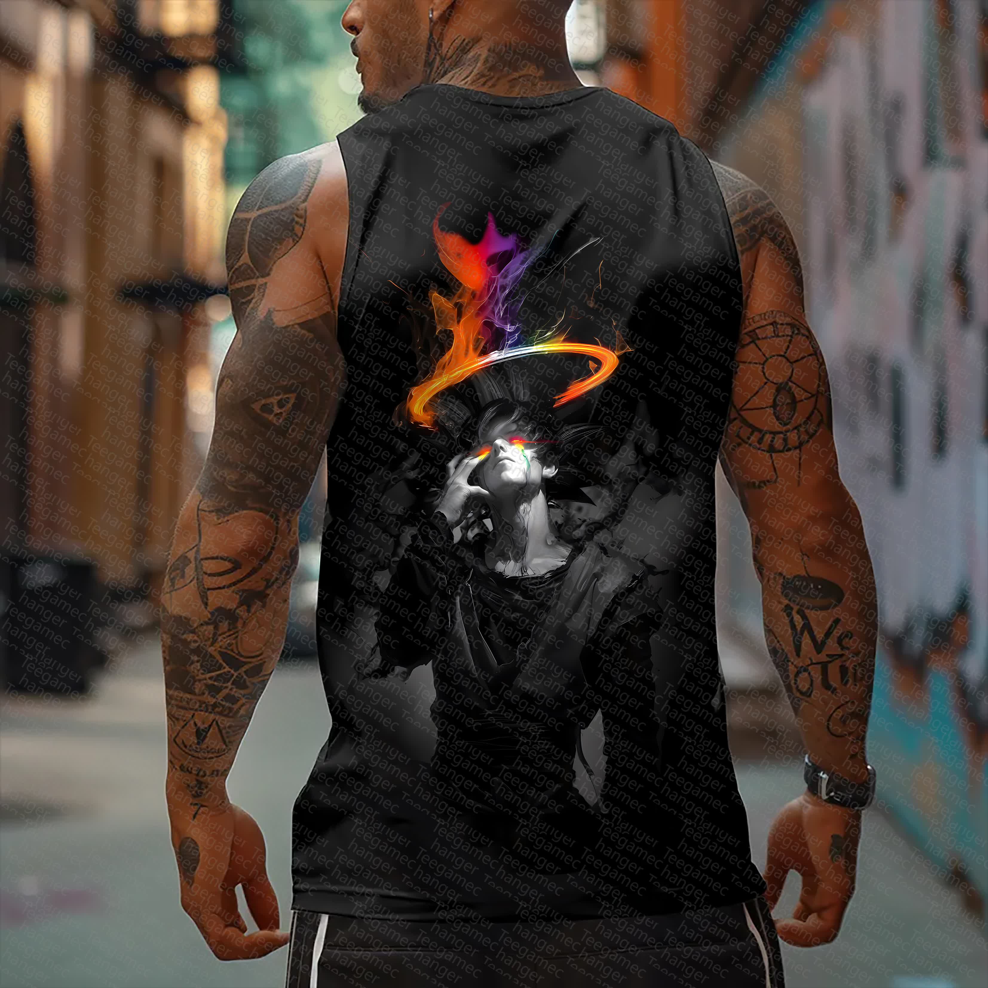 Unisex  “Dragon Ball” Casual Anime  Tank Top