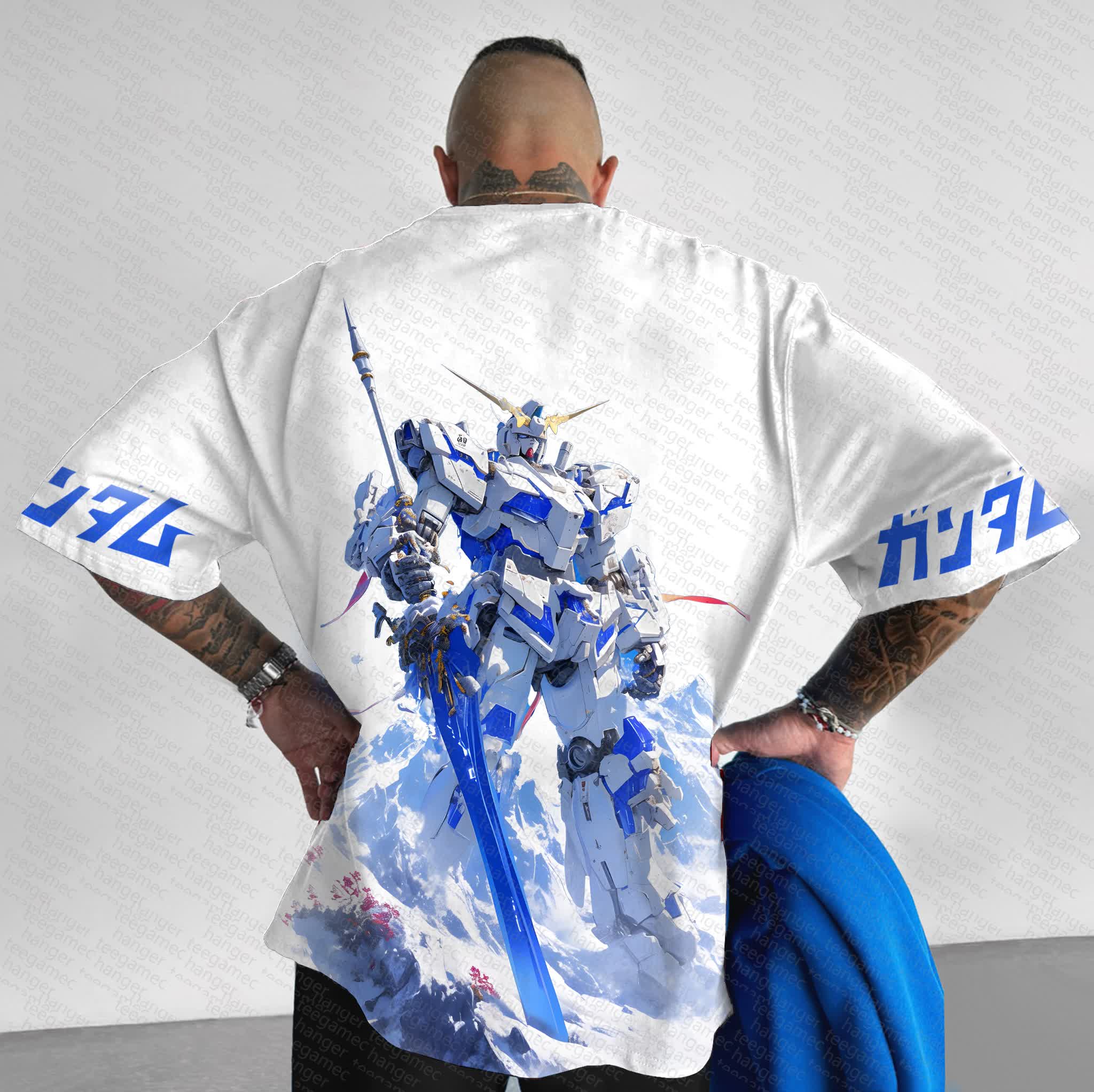 Unisex  "Gundam Series" Anime Inspired Vintage T-Shirt