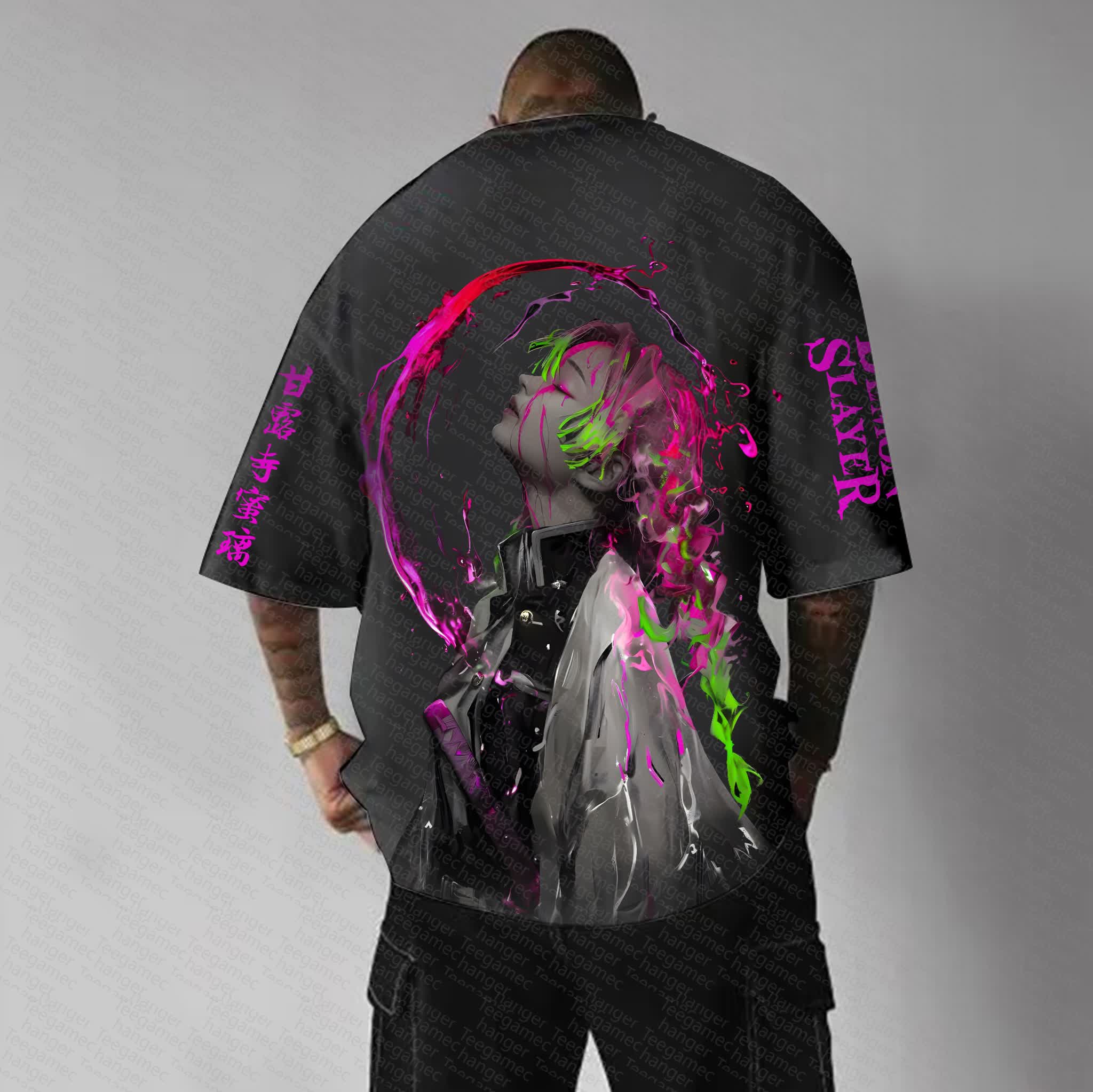 Unisex  "Demon Slayer" Anime Inspired Vintage T-Shirt