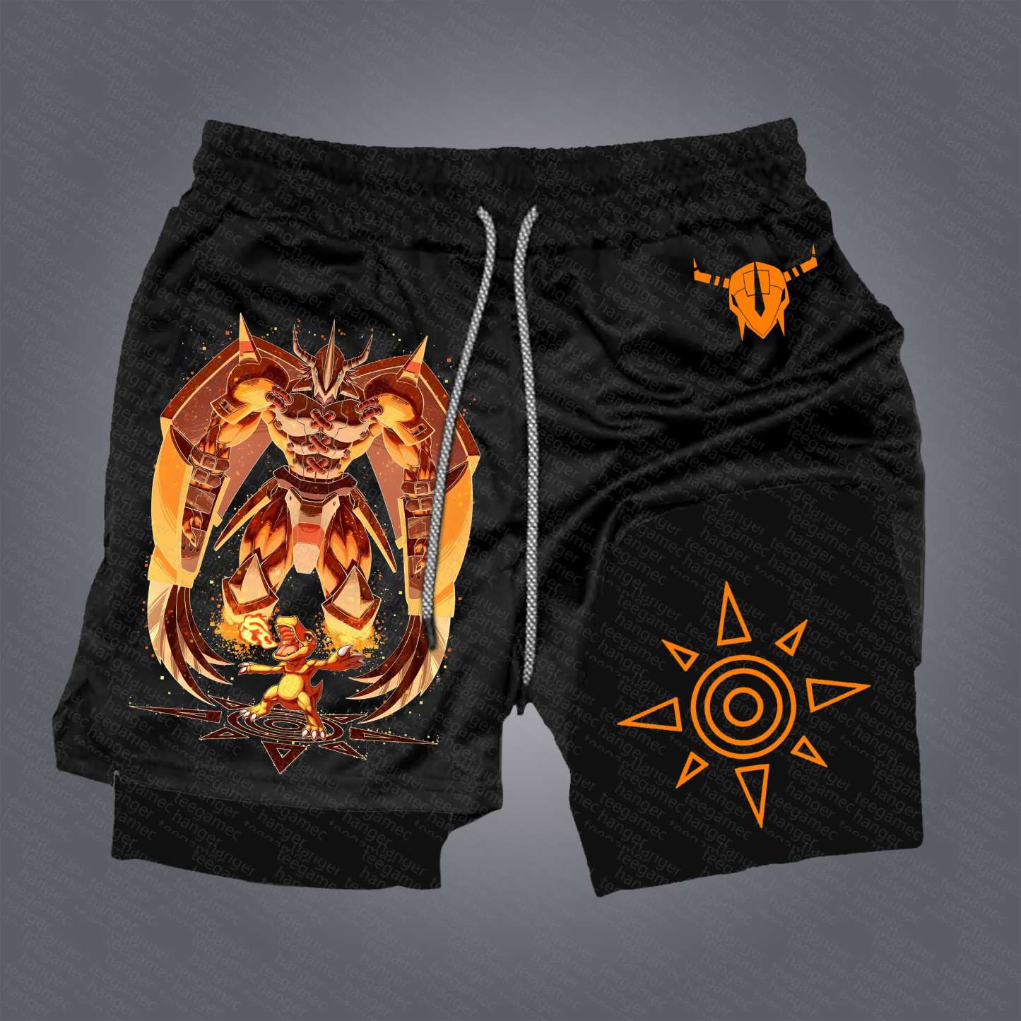 Unisex Casual Anime Streetwear Shorts