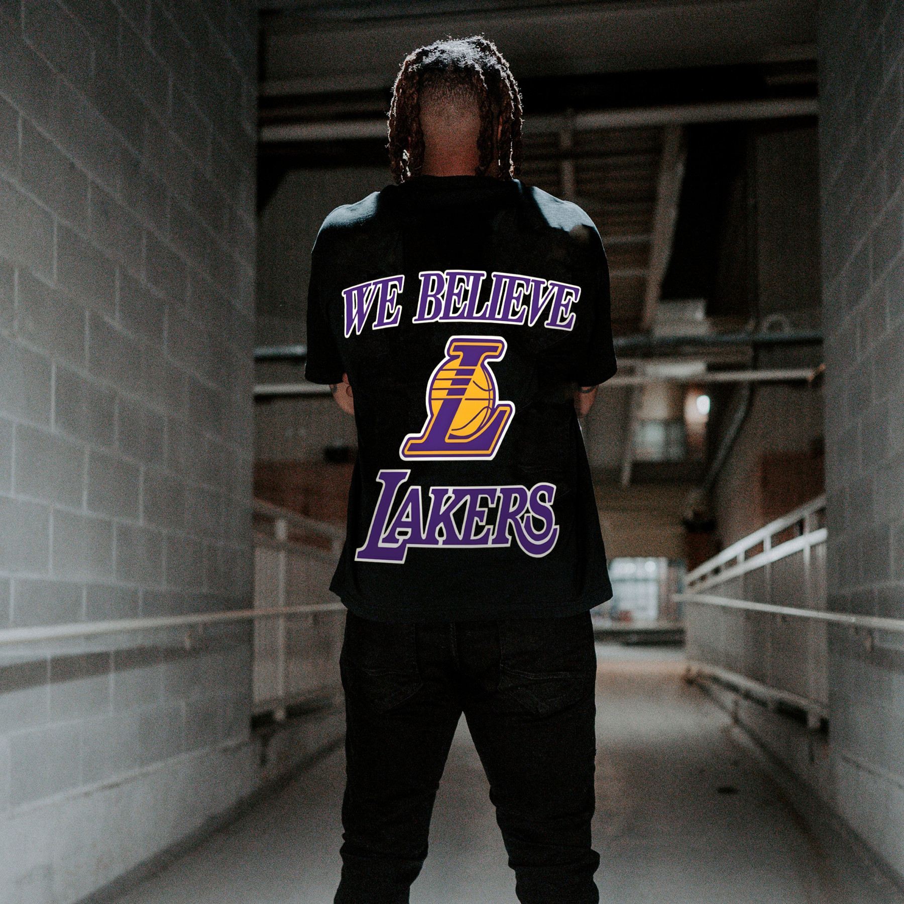 Unisex Vintage Tee丨 Lakers X One Piece Tee