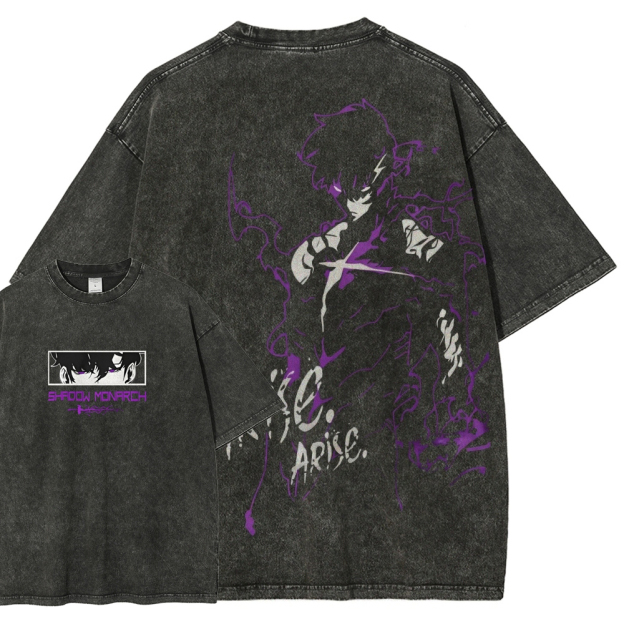 solo leveling Unisex Fit Washed T-Shirt