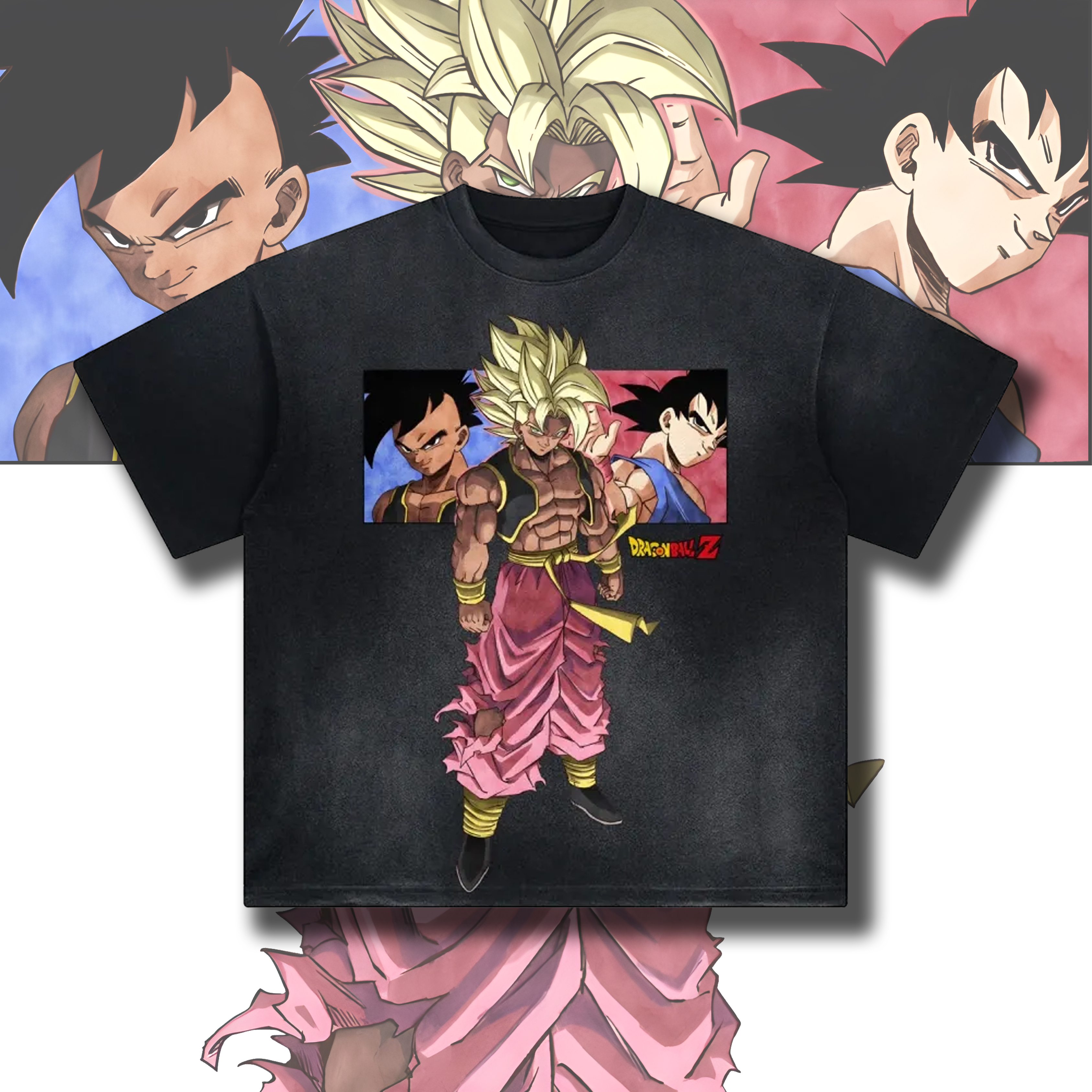 Unisex Anime Inspired Vintage T-Shirt