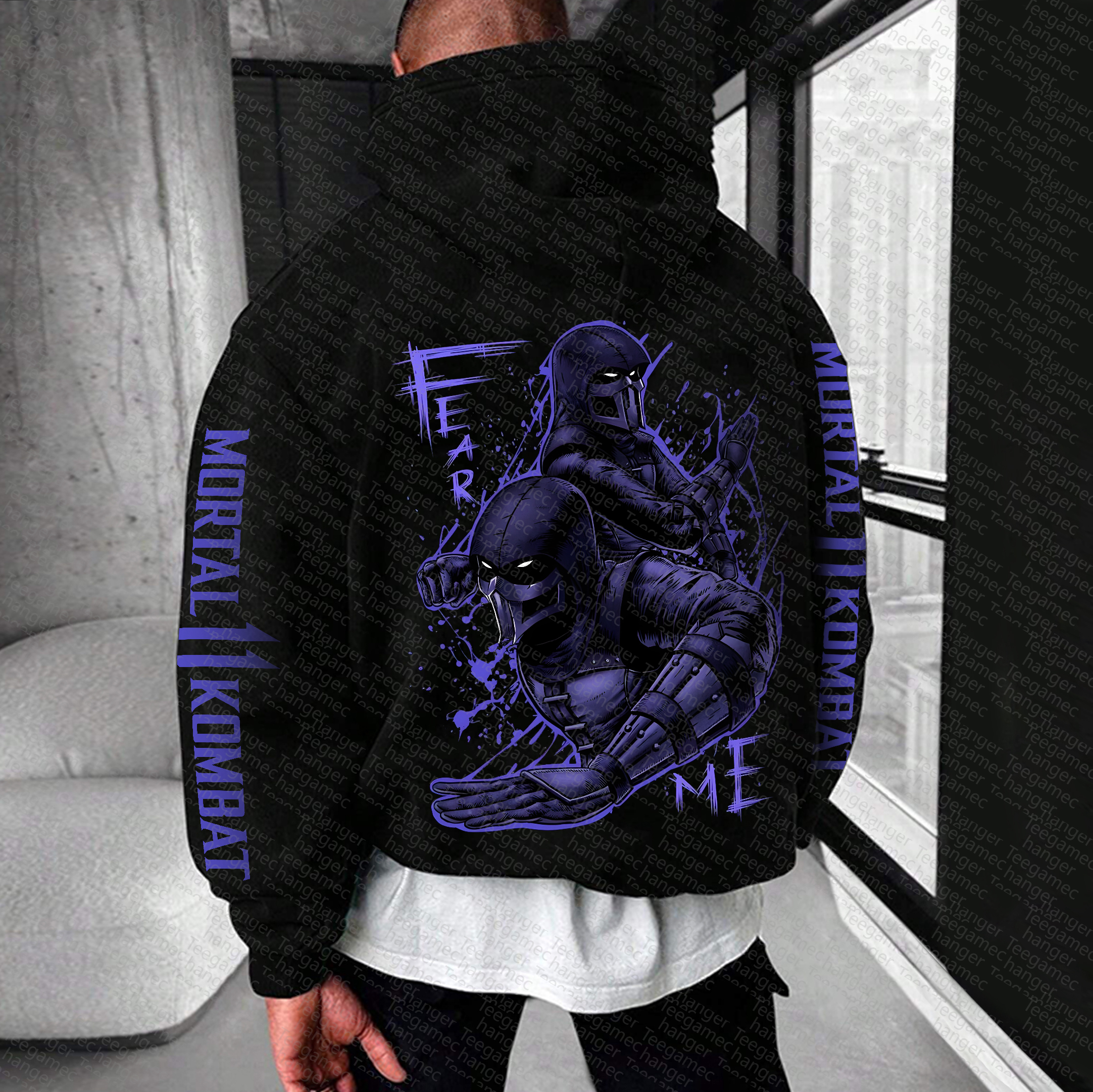 Unisex “Mortal Kombat”  Graphic Streetwear Vintage Hoodie
