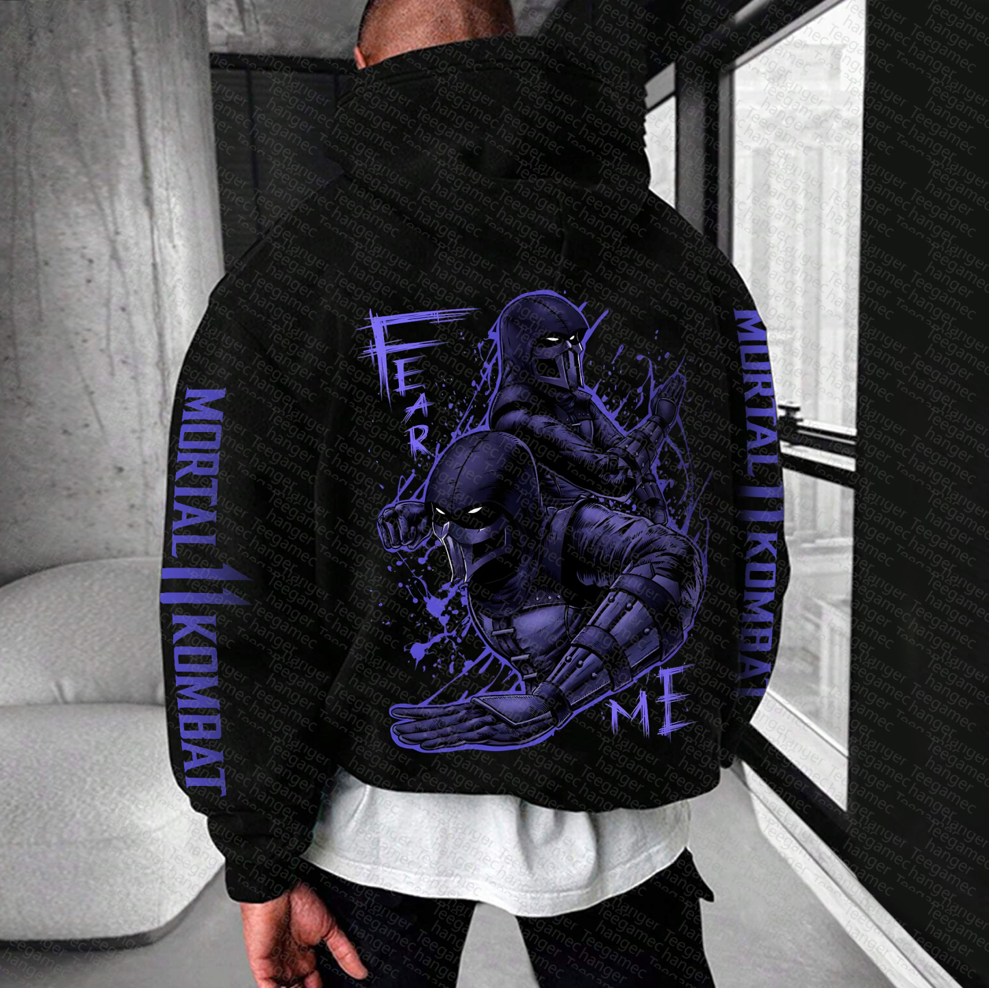Unisex “Mortal Kombat” Anime Graphic Streetwear Vintage Hoodie