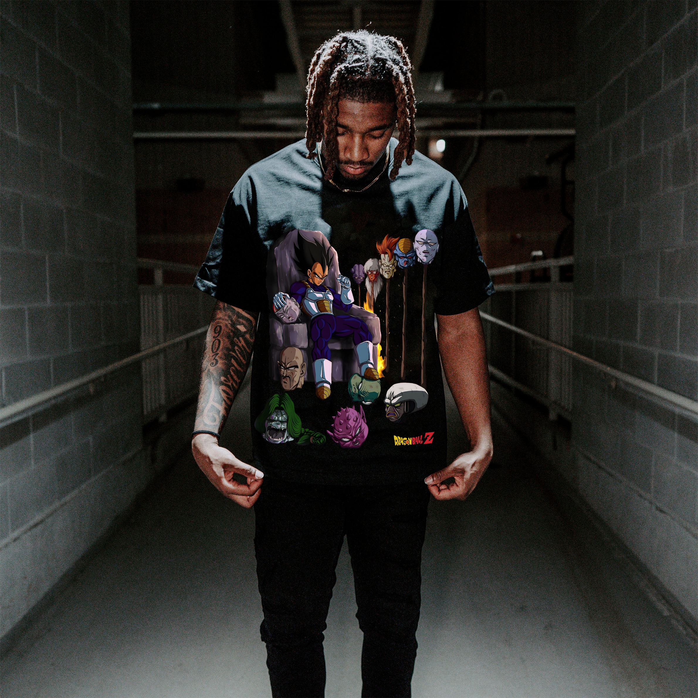 Unisex Vintage Tee丨 Dragon ball