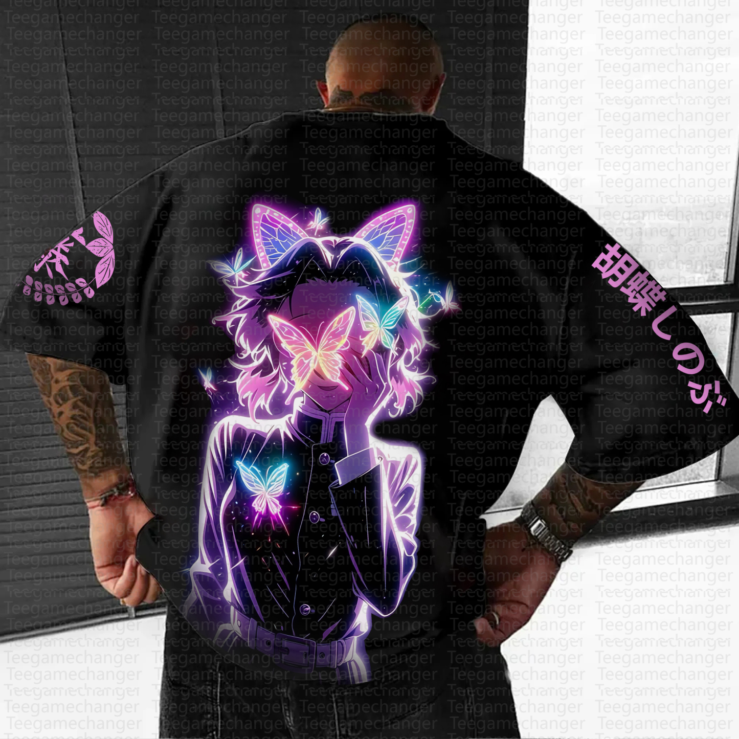 Unisex Anime Inspired Vintage T-Shirt丨Demon Slayer X Pokémon