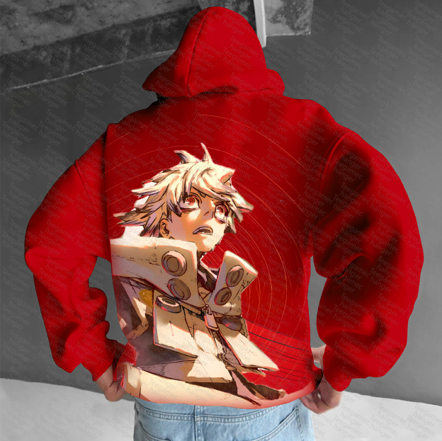 Unisex “GACHIAKUTA” Anime Graphic Streetwear Vintage Hoodie