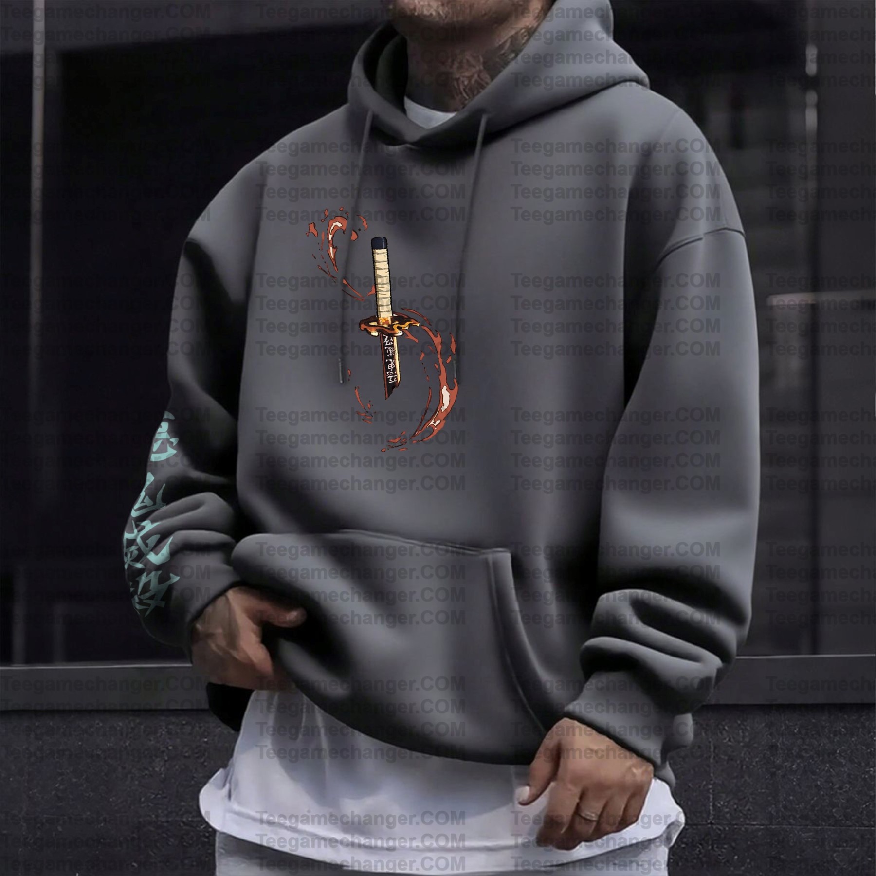 Unisex Game Graphic Streetwear Vintage Hoodie| KNY