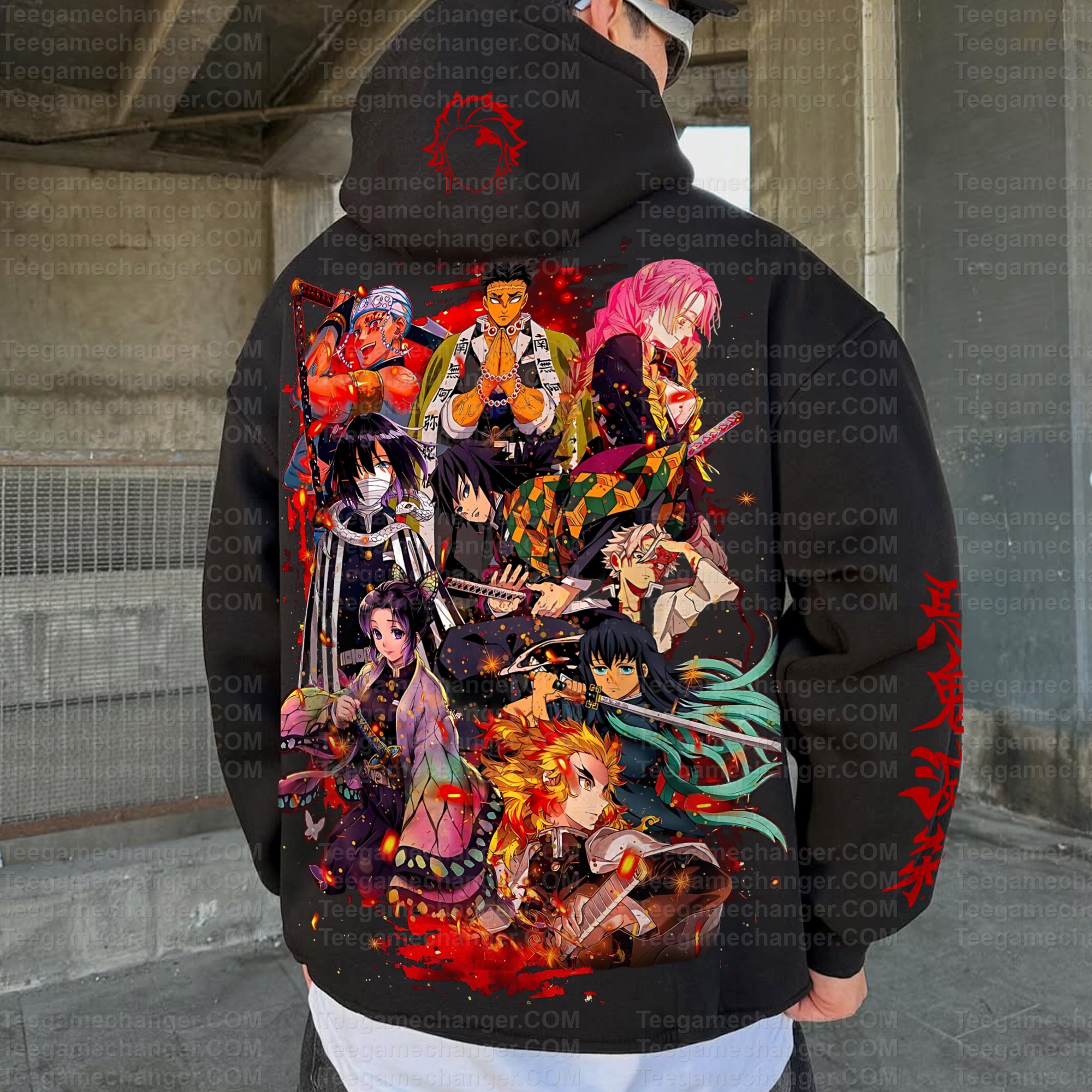 Unisex Anime Graphic Streetwear Vintage Hoodie| KNY