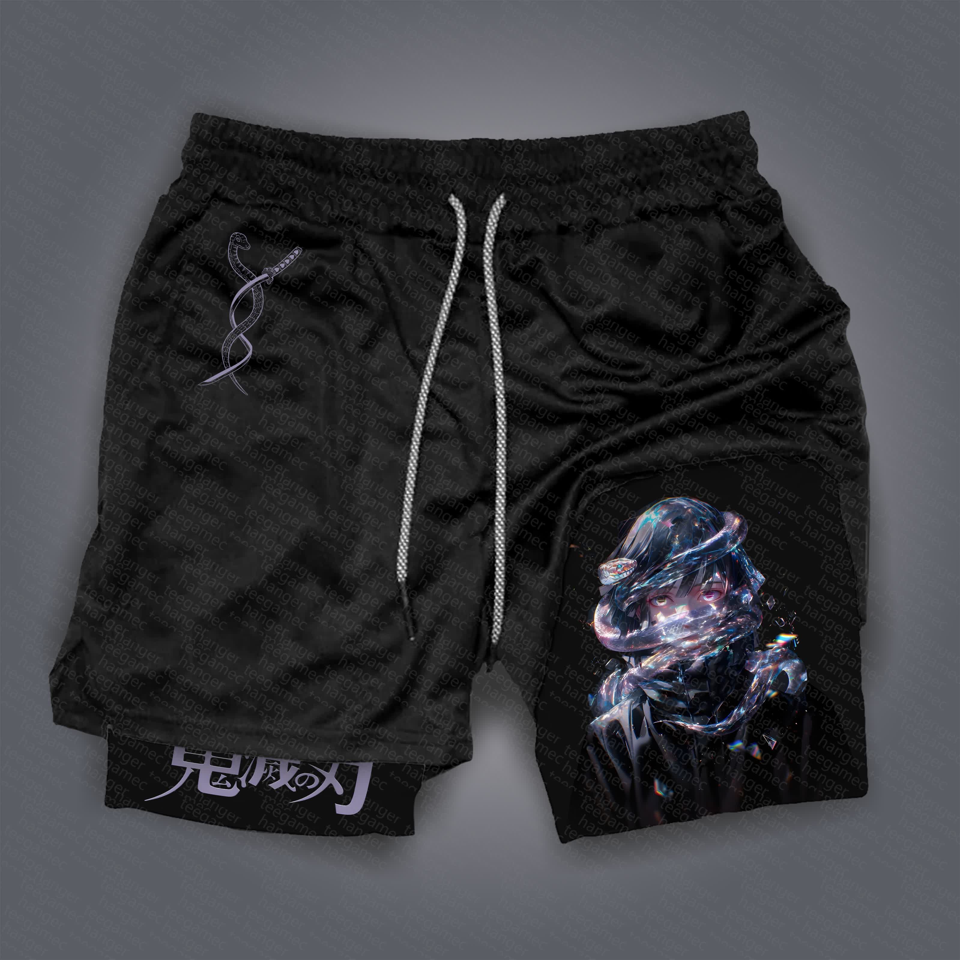 Unisex  “Demon Slayer” Casual Anime Streetwear Shorts