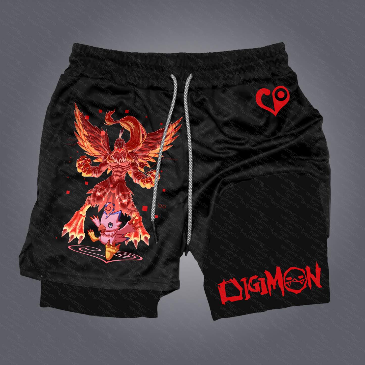 Unisex Casual Anime Streetwear Shorts