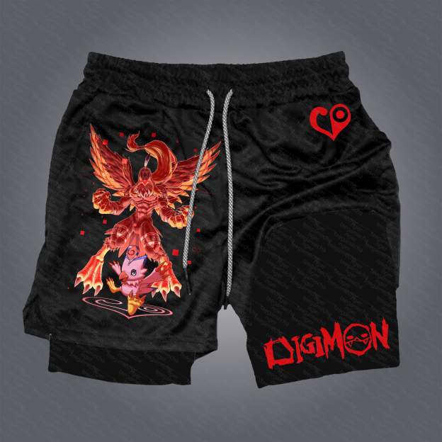 Unisex  “Digimon” Casual Anime Streetwear Shorts