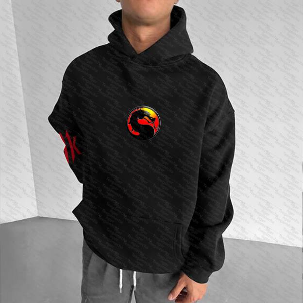 Unisex “Mortal Kombat”  Graphic Streetwear Vintage Hoodie