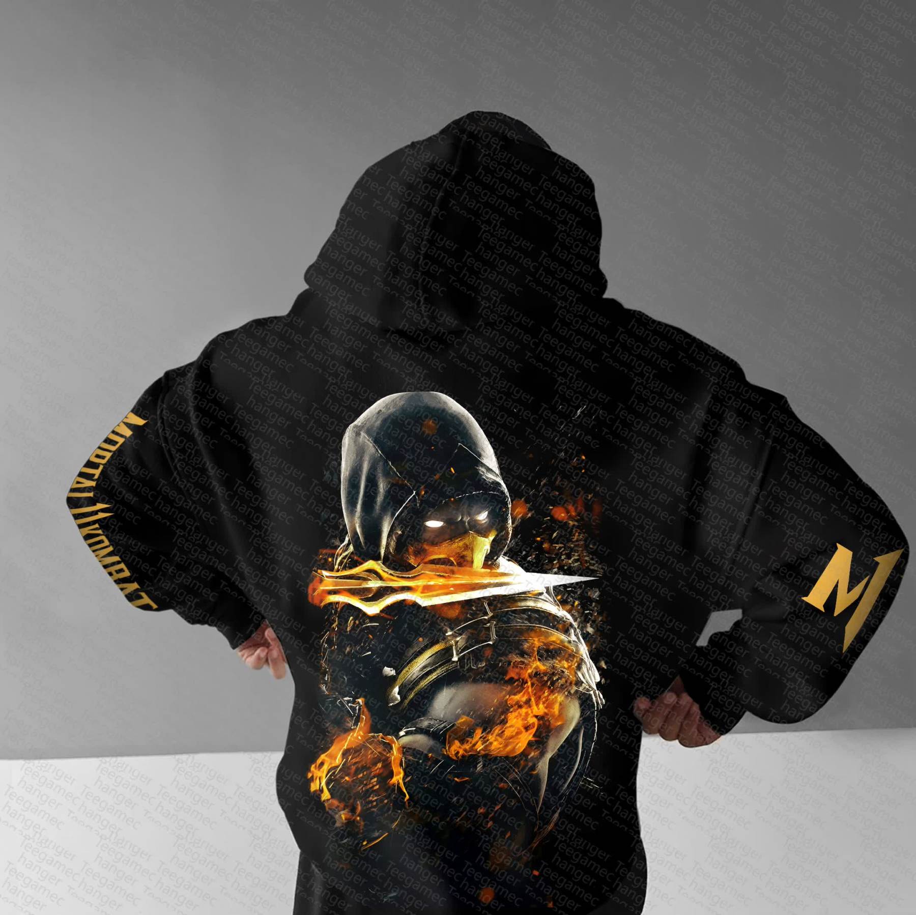Unisex “Mortal Kombat” Anime Graphic Streetwear Vintage Hoodie