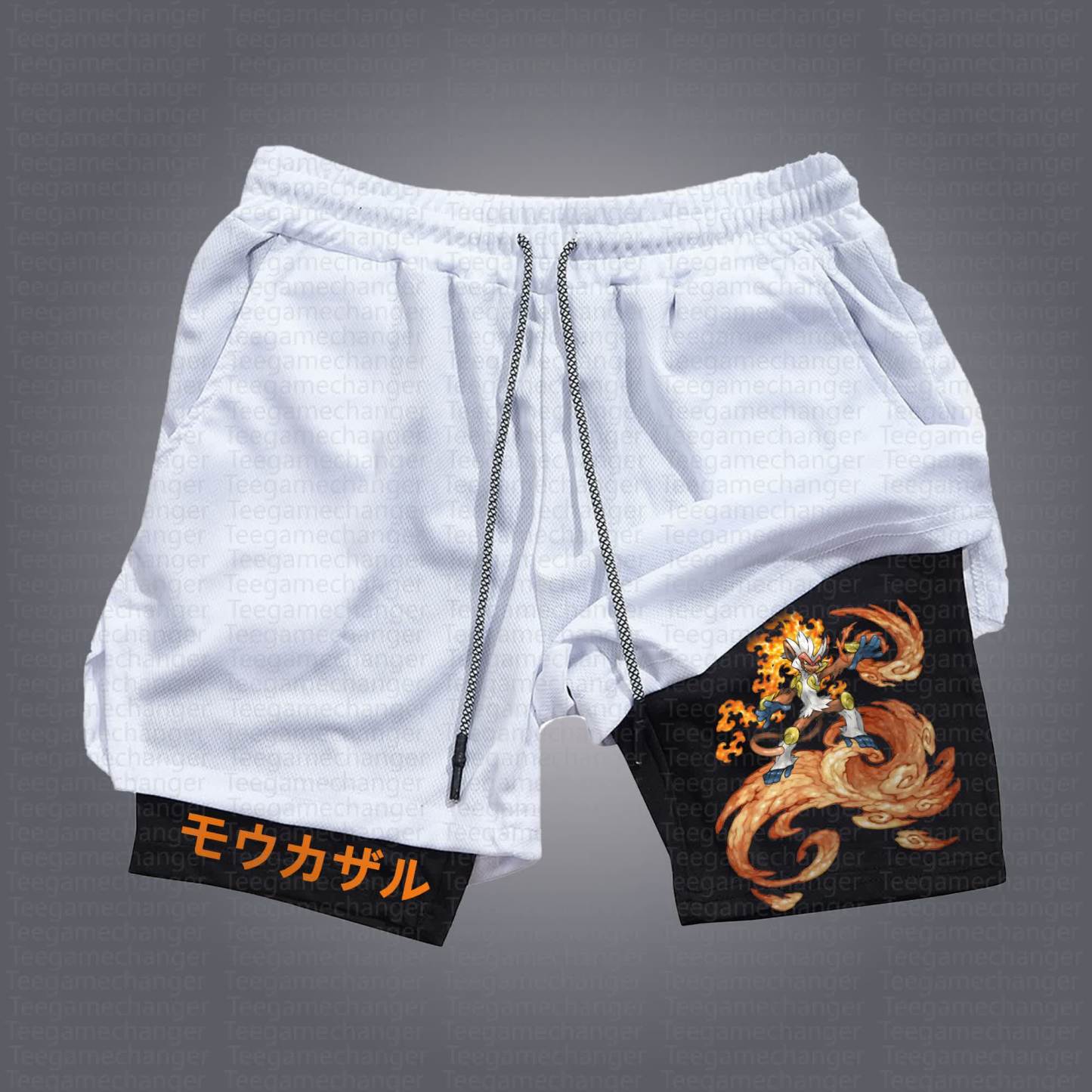 Unisex Casual Anime Streetwear Shorts 丨Demon Slayer X Pokémon