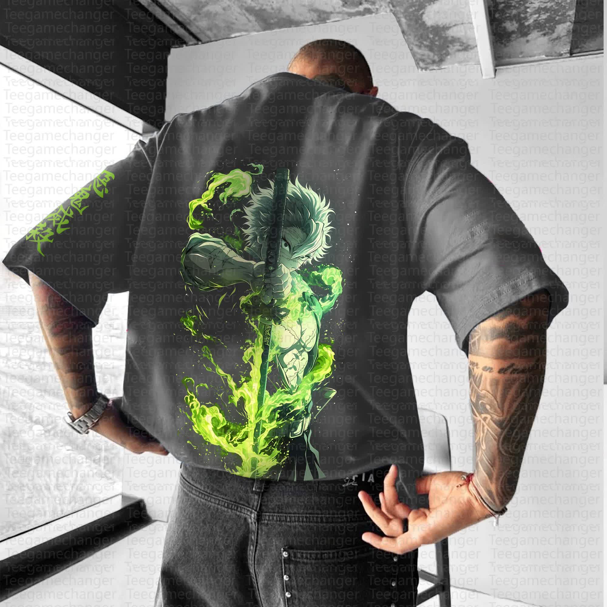 Unisex Anime Inspired Vintage T-Shirt | Demon Slayer