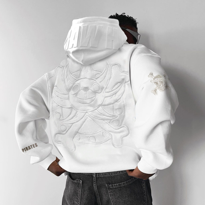 Oversized Printed Hoodie-Teegamechanger