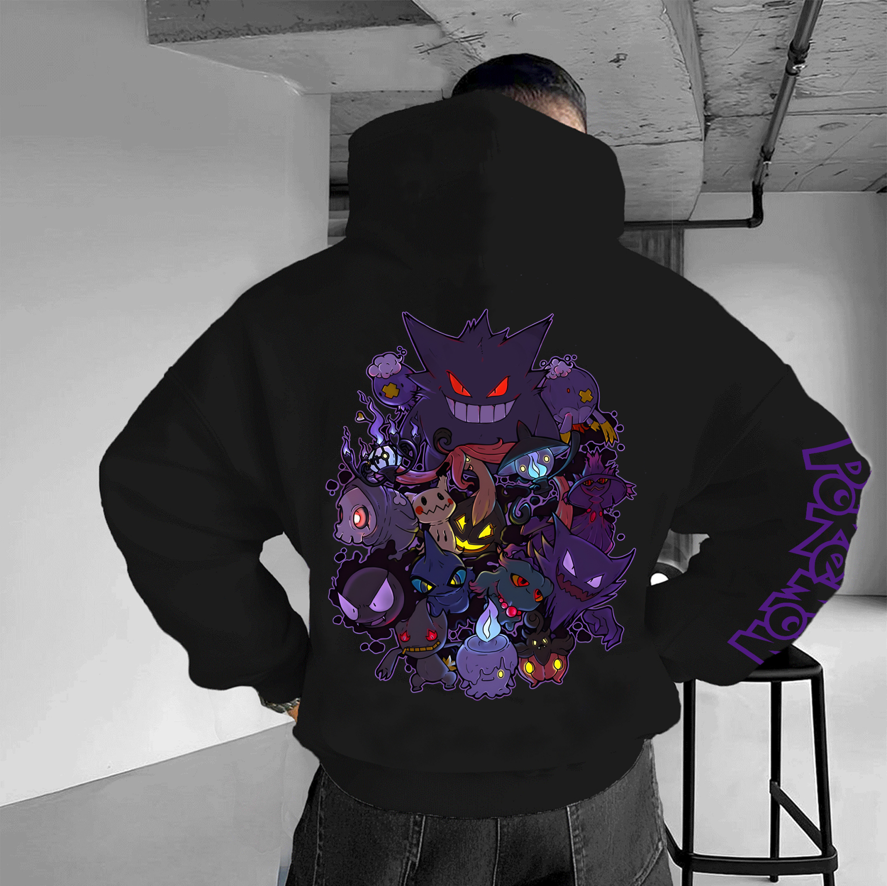 Unisex Anime Graphic Streetwear Vintage Hoodie