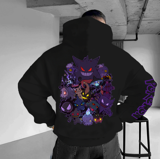 Unisex Anime Graphic Streetwear Vintage Hoodie