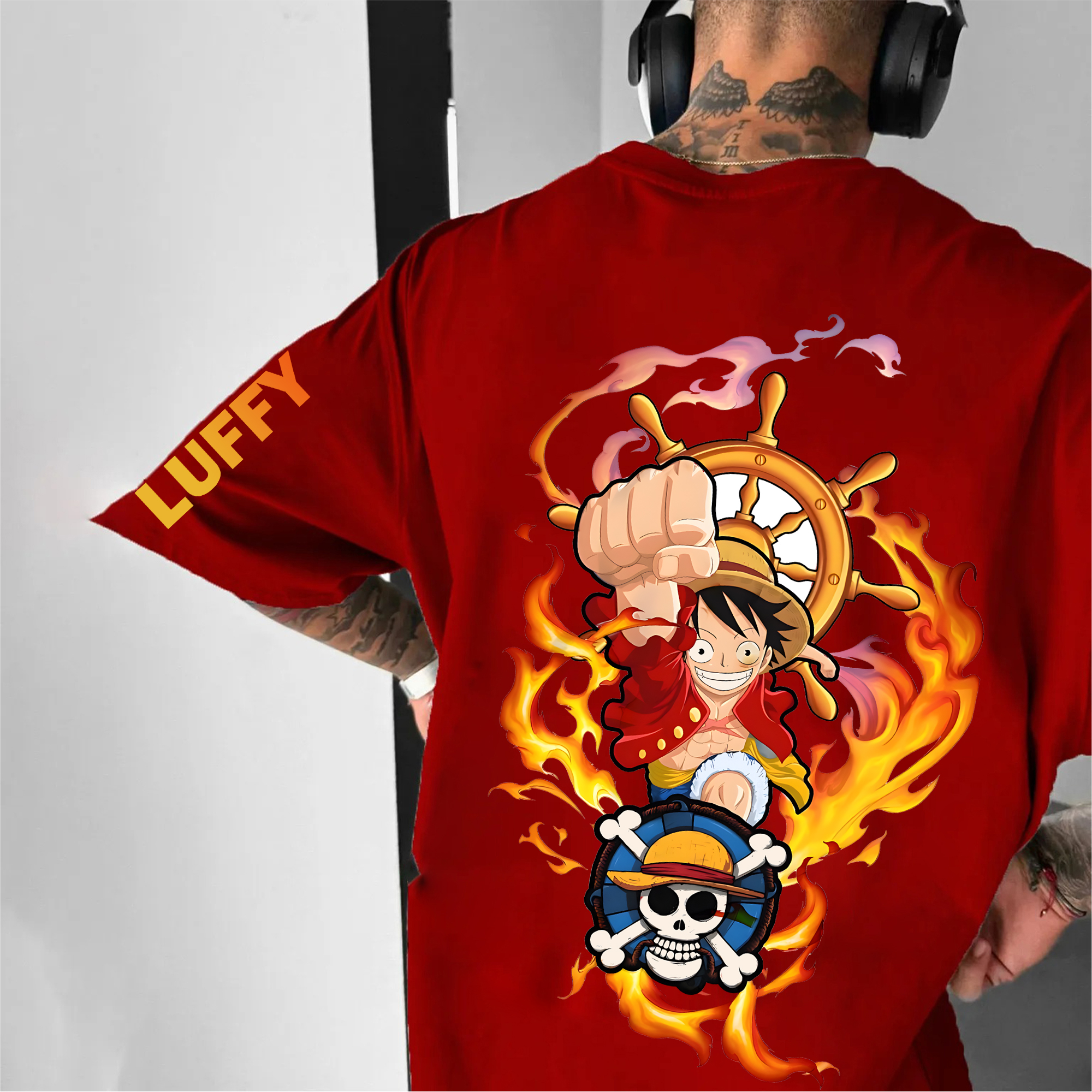 Unisex Fit Vintage T-Shirt丨One Piece